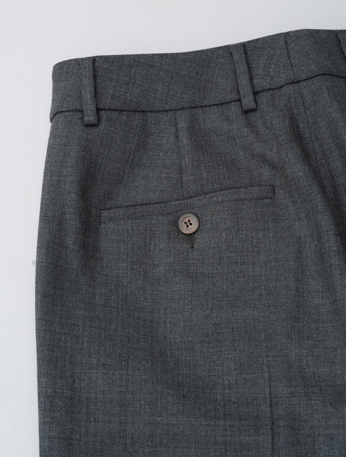Petra Strech Wool Trousers Grey Slowear Trousers IT 38