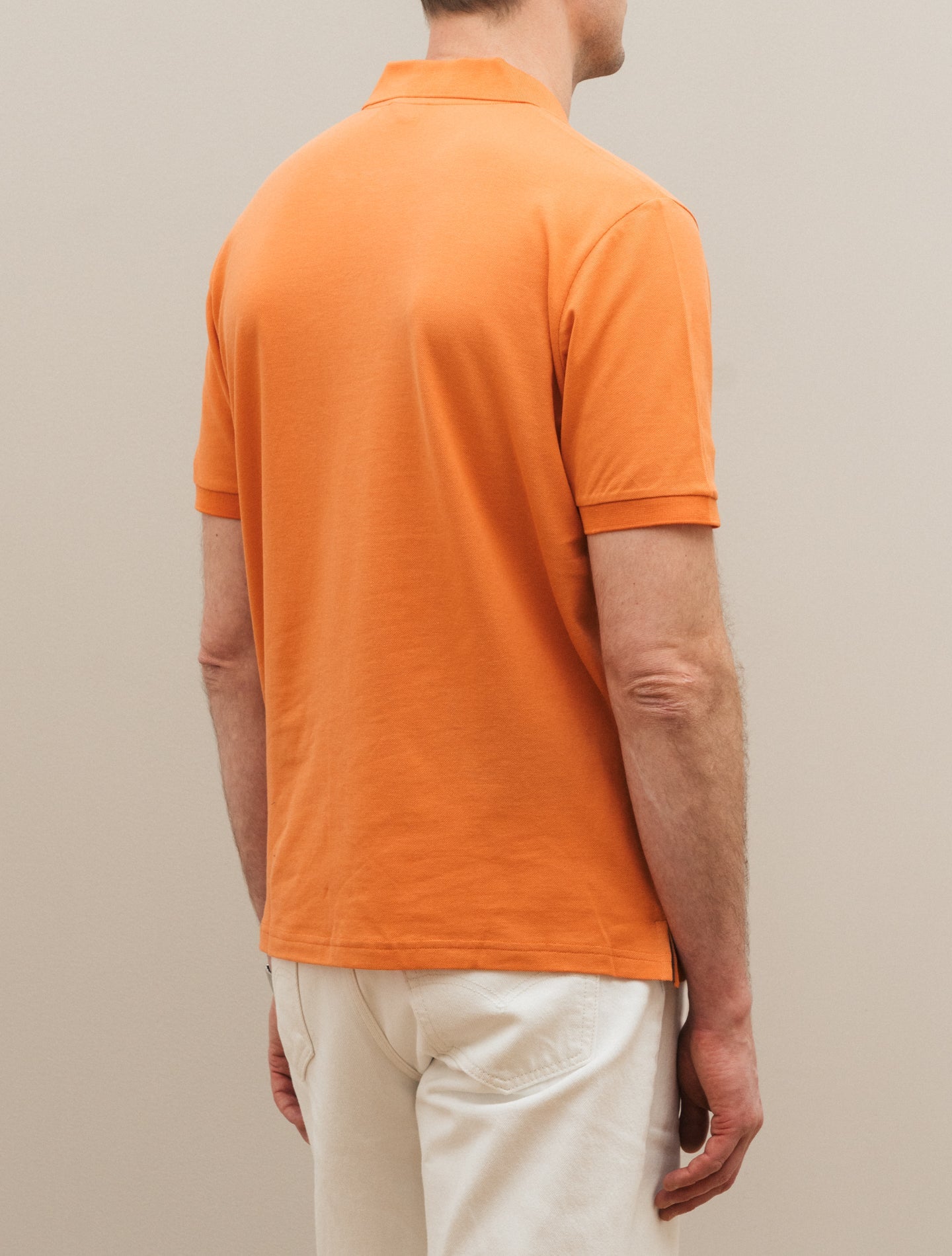 Pike Polo Shirt Short Sleeve Orange Morgano Polo shirts 48