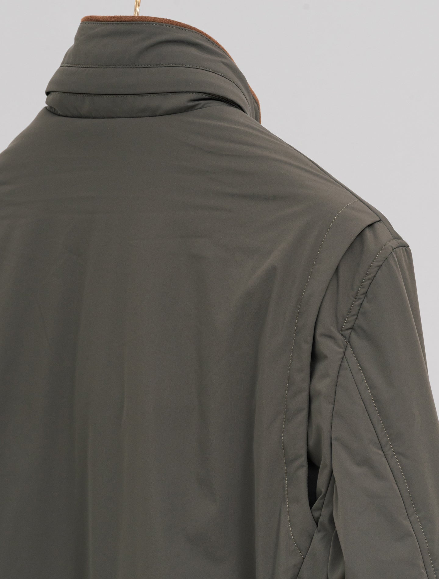 Quattro Field Padded Jacket Green Manto Outerwear 48