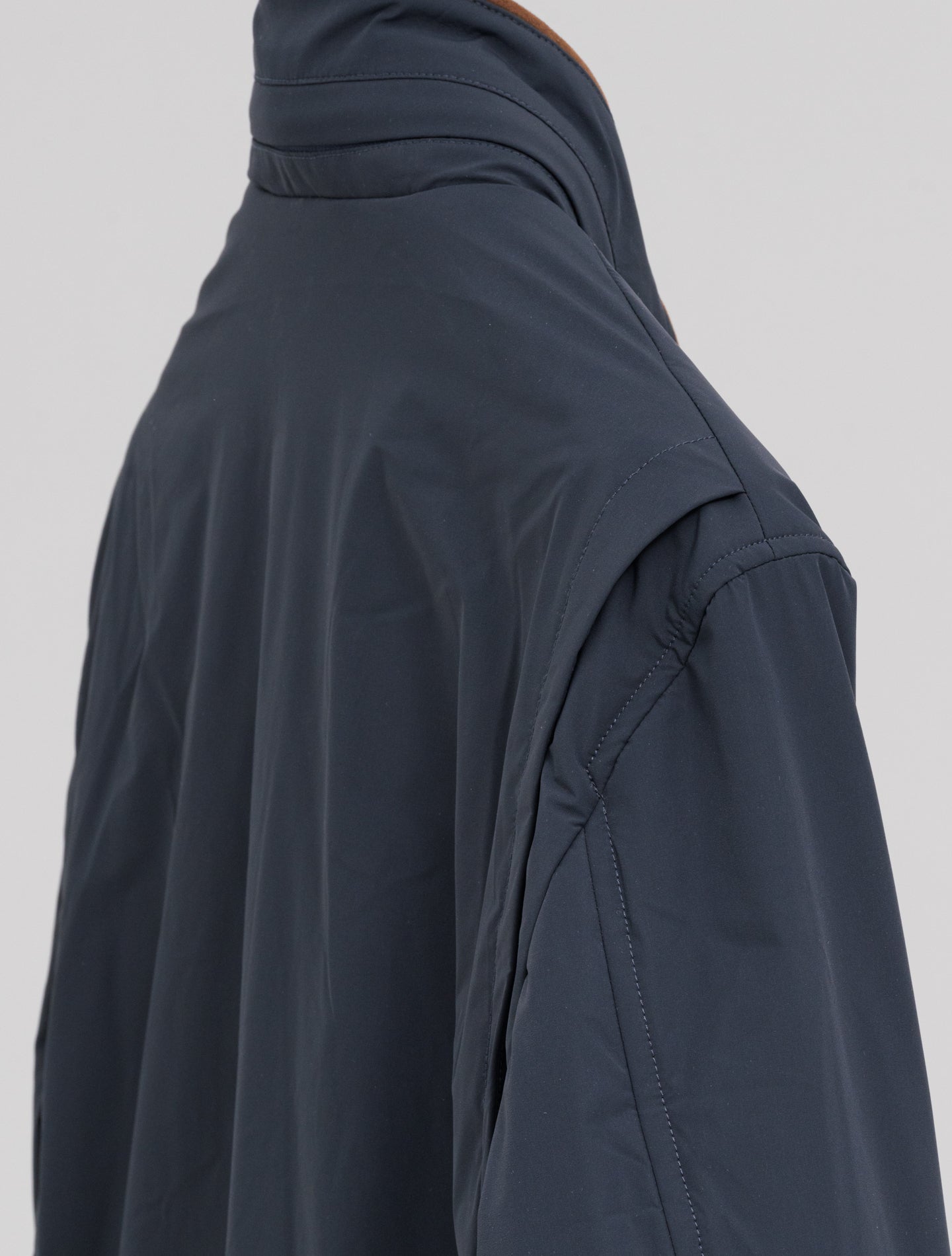 Quattro Field Padded Jacket Navy Manto Outerwear 48