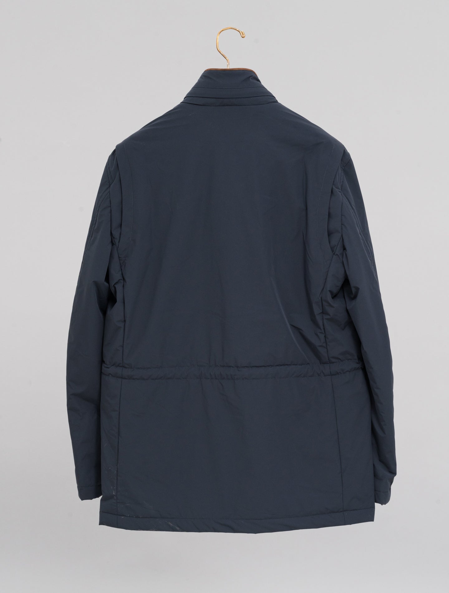 Quattro Field Padded Jacket Navy Manto Outerwear 48