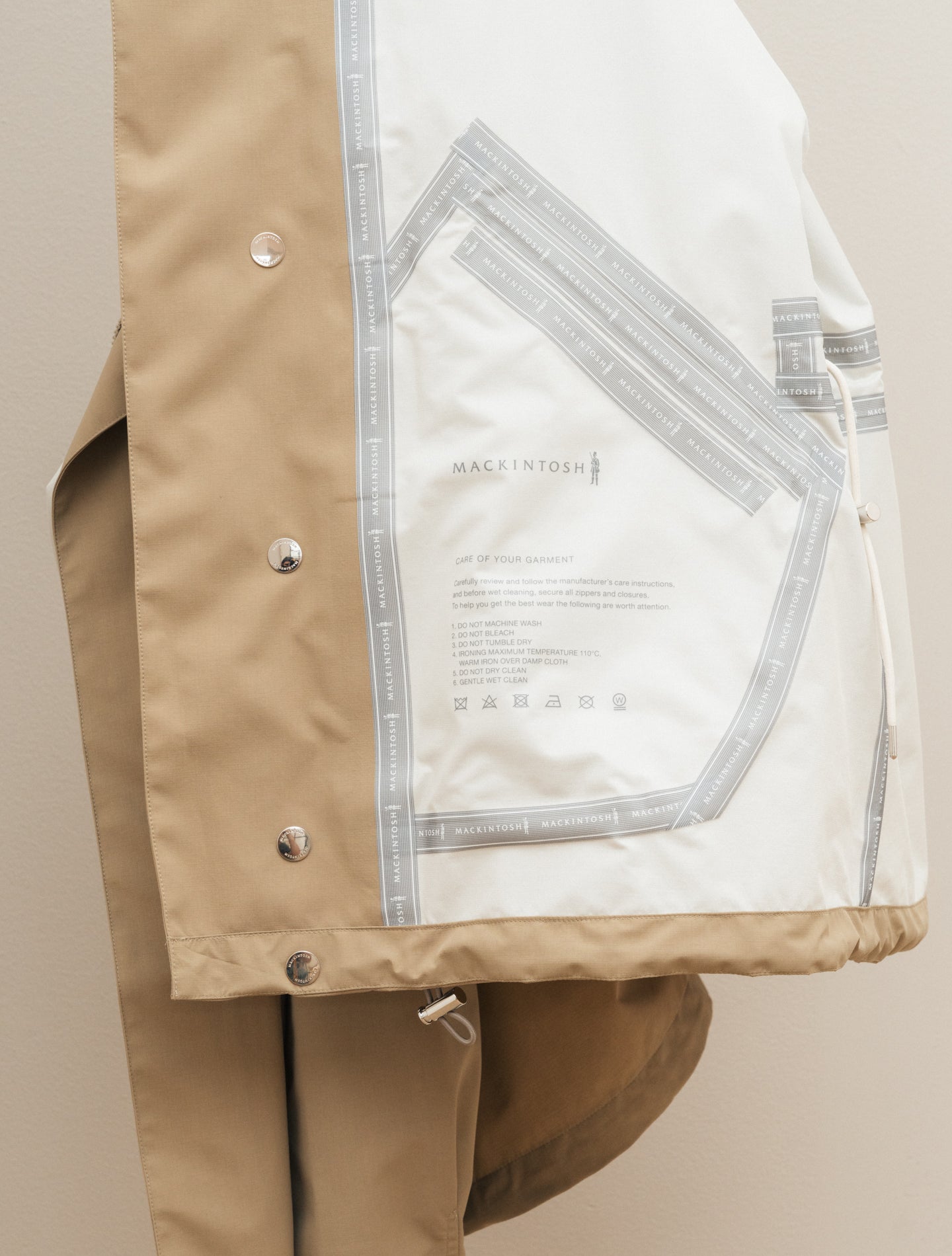 Raintec Skye Parka Fawn Mackintosh Outerwear 38/M
