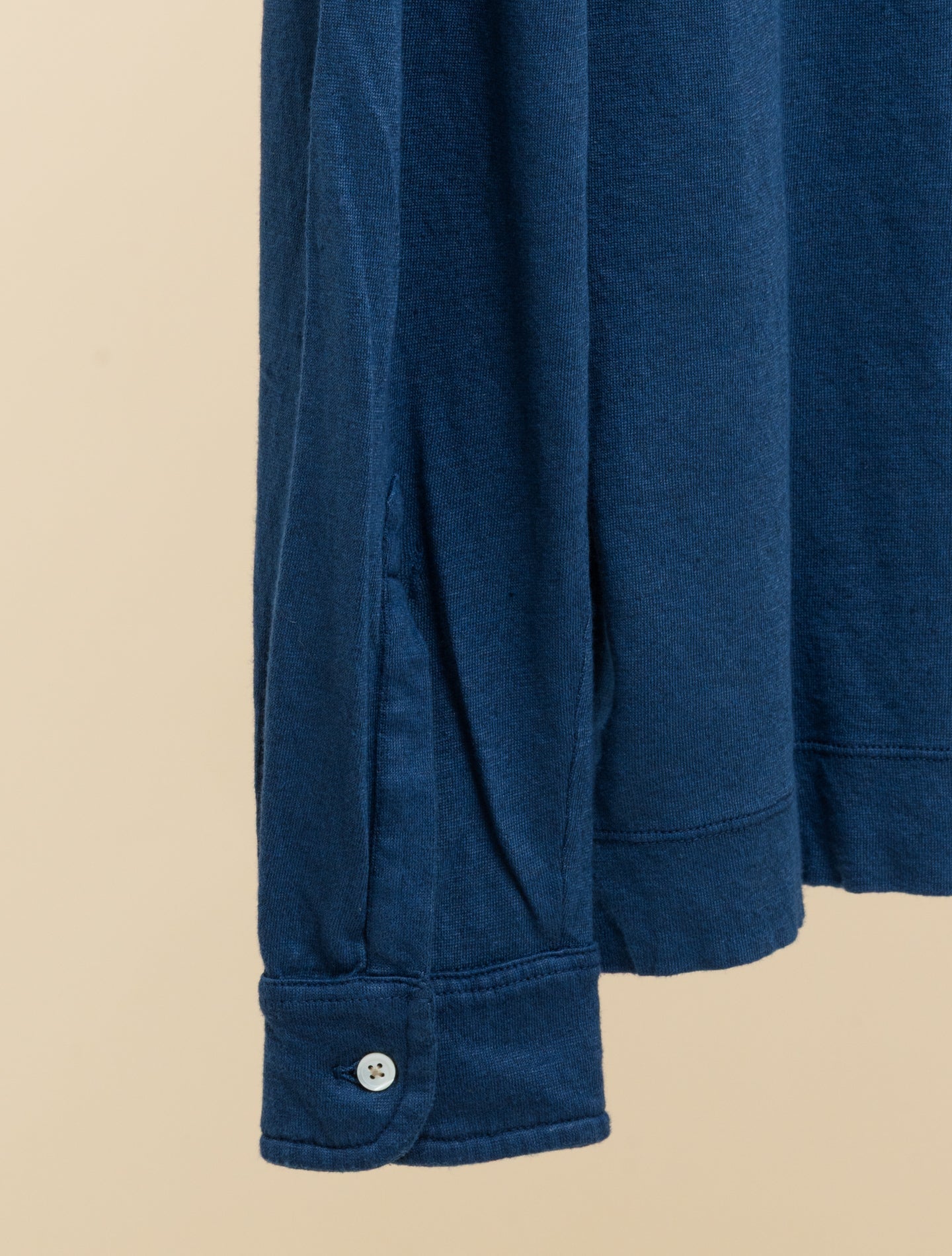 Raya Cotton Linen Polo Shirt Blue Massimo Alba Polo shirts M