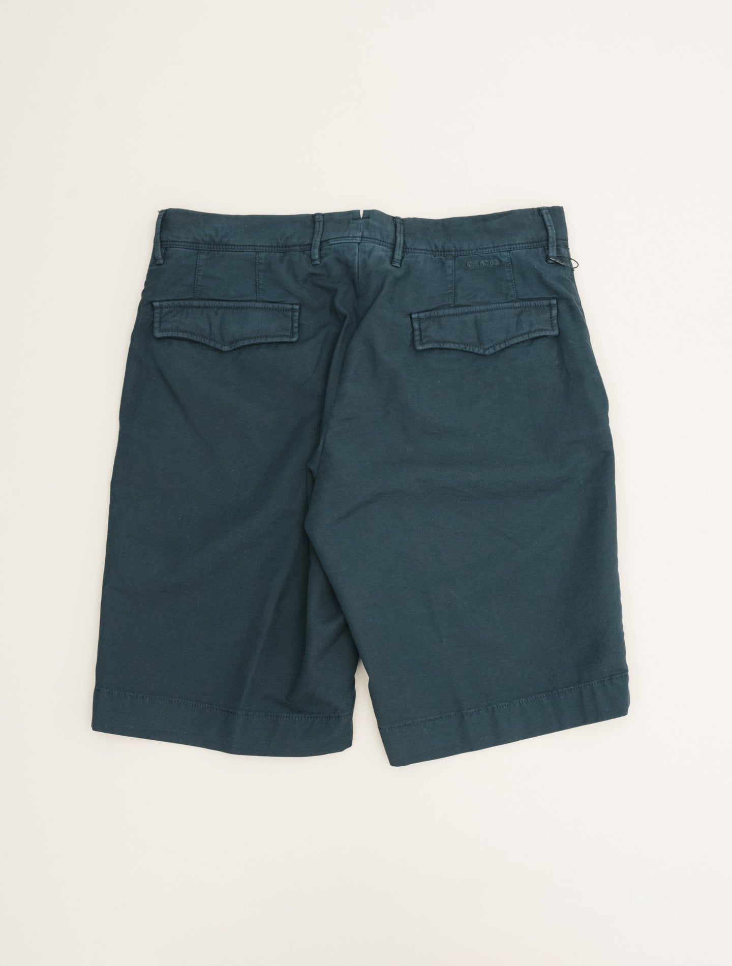 Regular Fit Cotton Short Navy Incotex Shorts 31