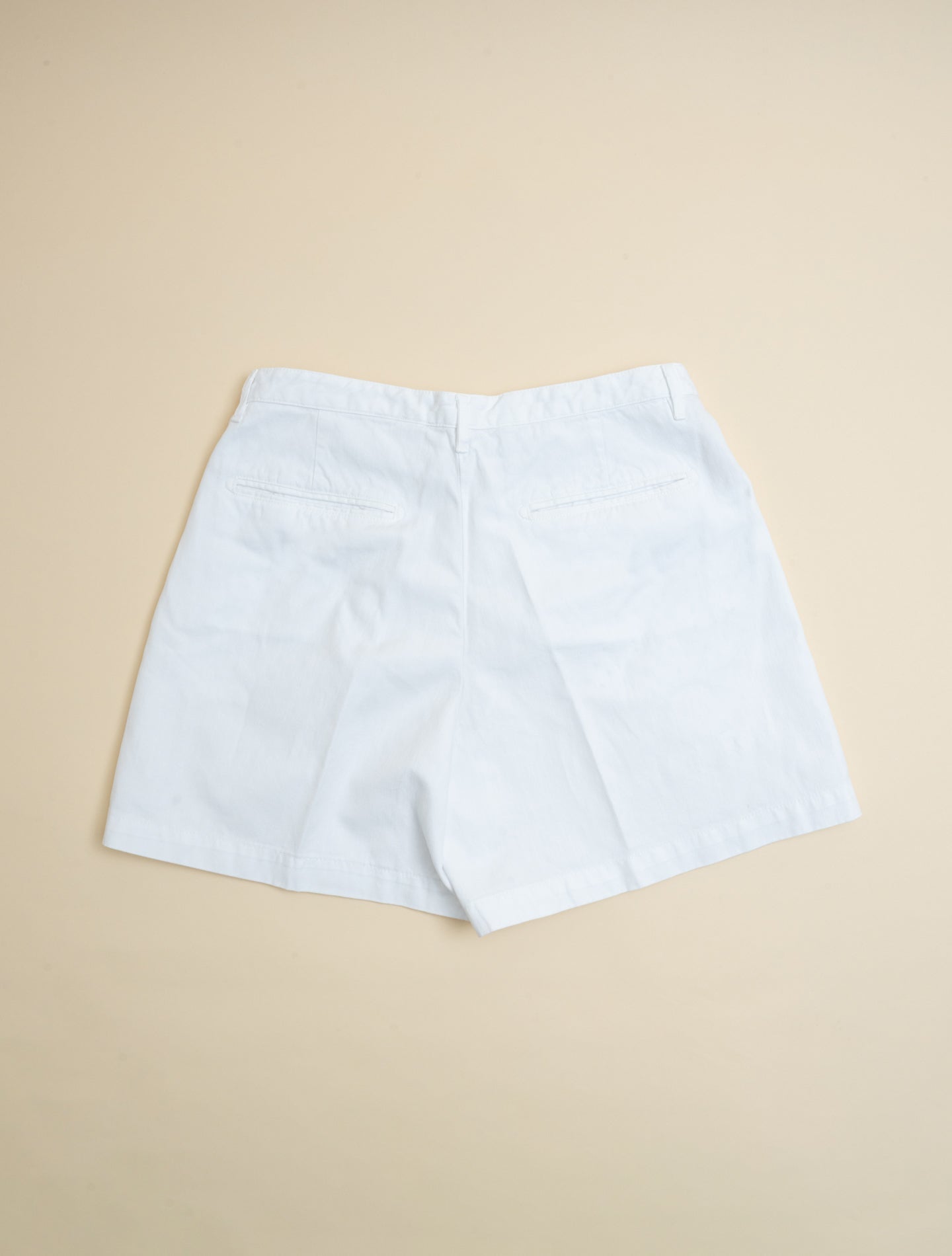 Sardina Cotton Linen Shorts White Massimo Alba Shorts IT 38
