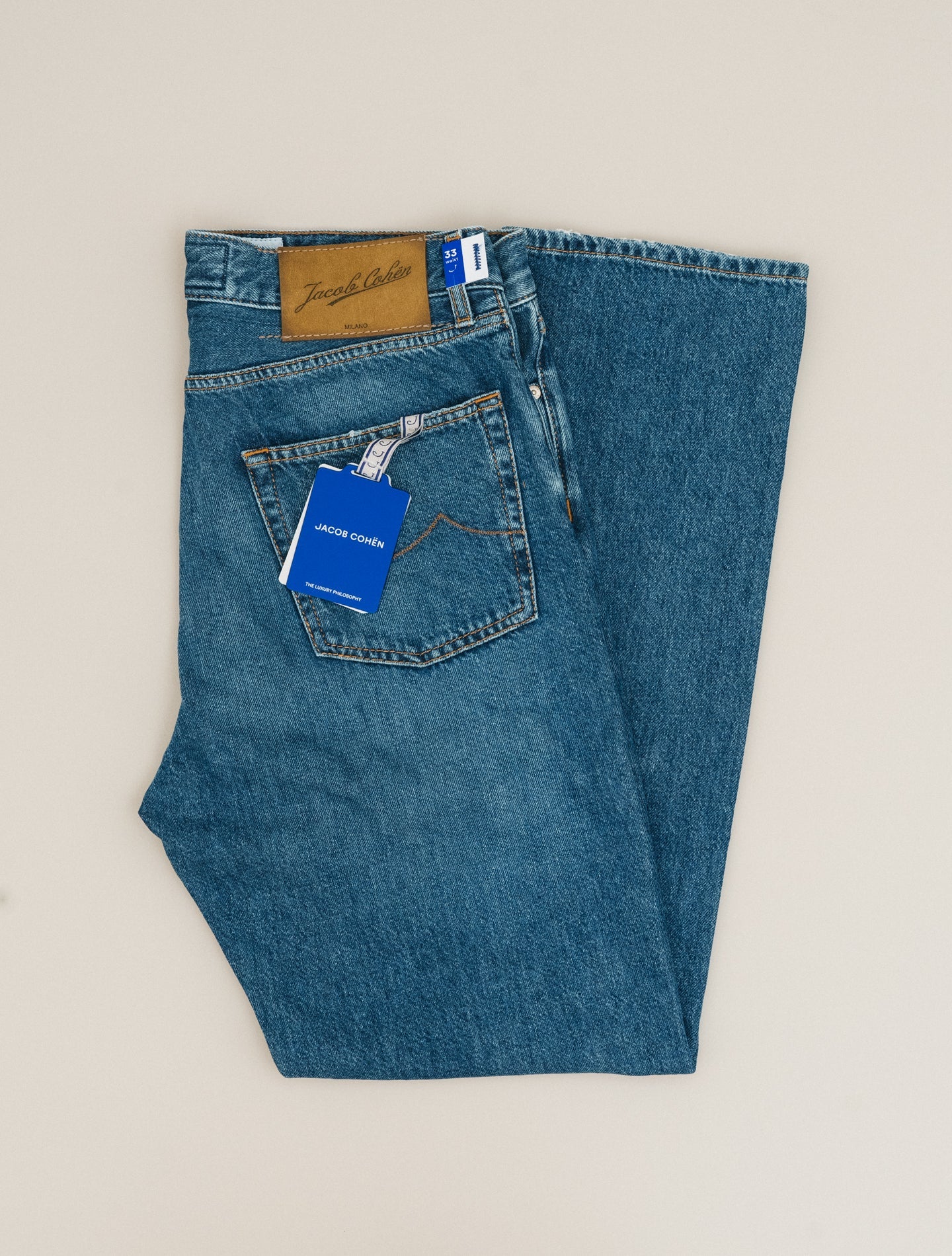 Sean Relexed Straight Fit Jeans Washed Jacob Cohën Jeans 32