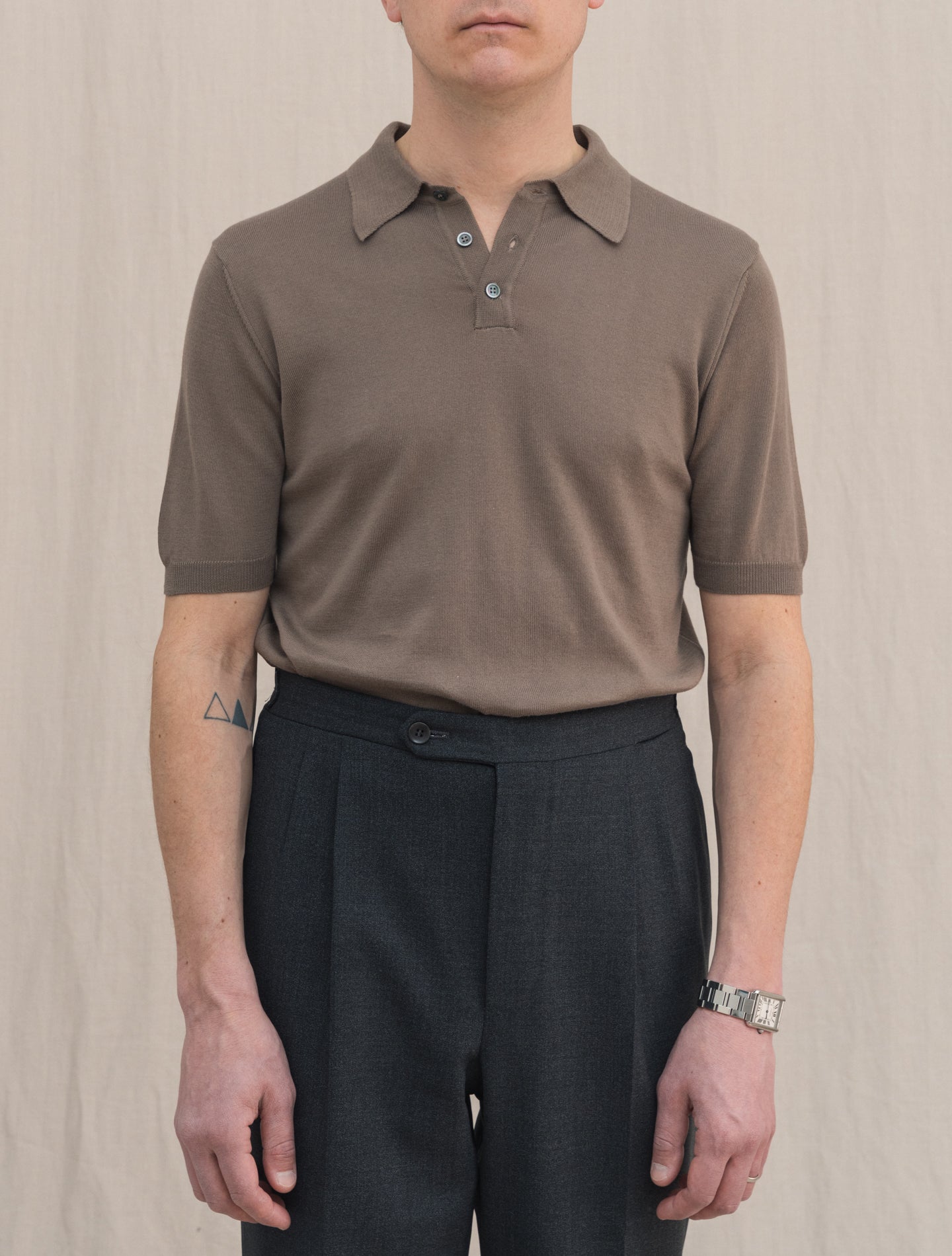 Short Sleeve Cotton Polo Shirt Tapue Morgano Polo shirts 48