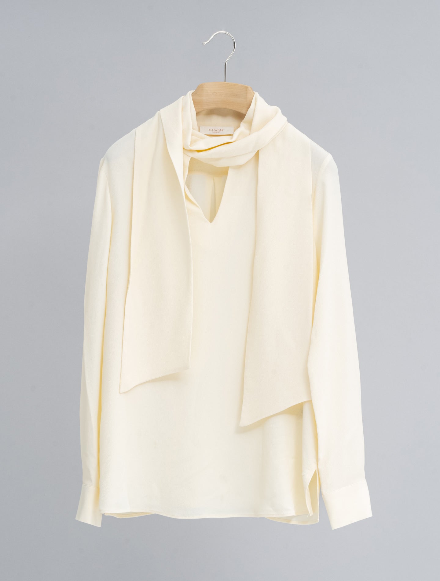 Silk Blouse Milk Slowear Shirts IT 38