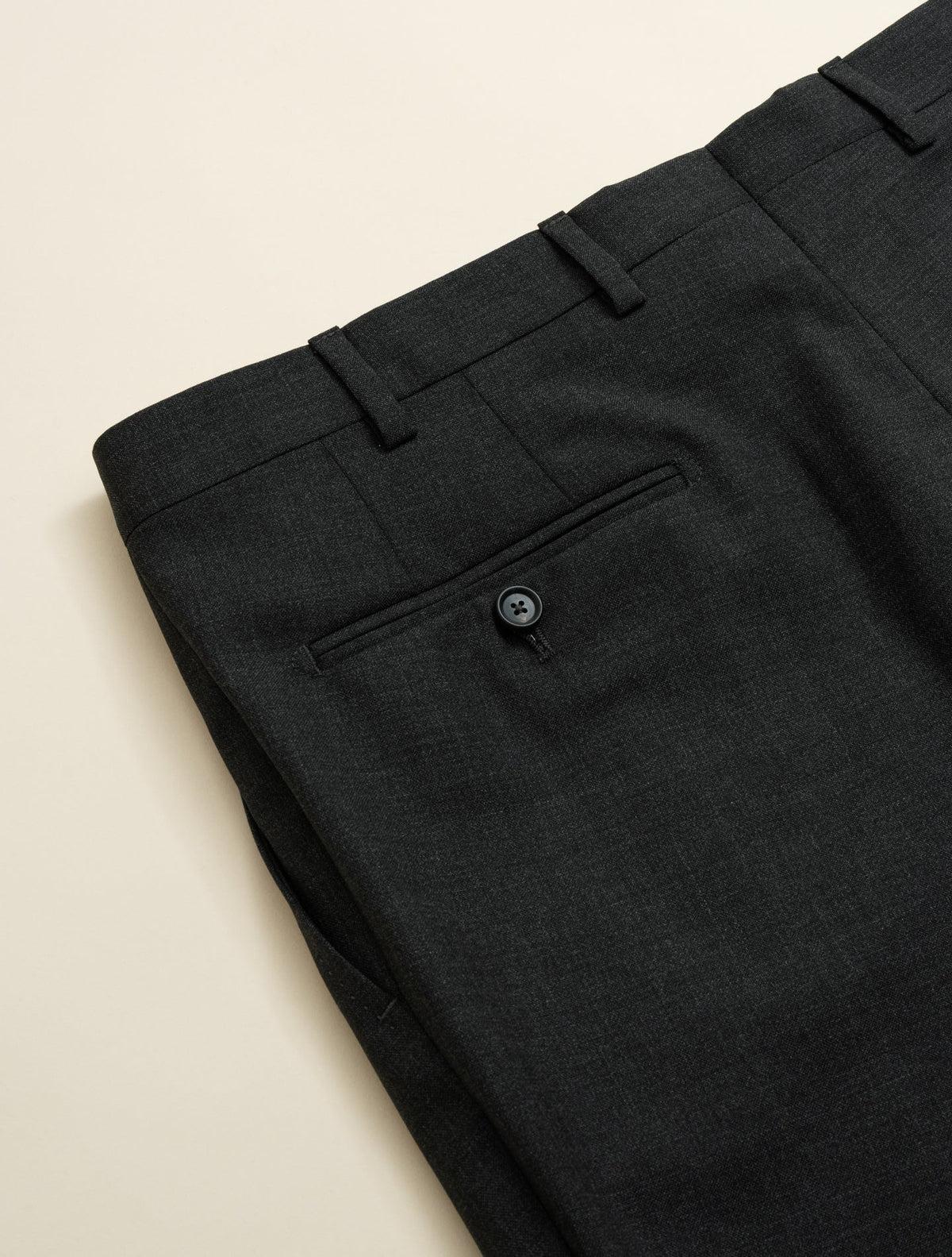 Single Breasted High twist Wool Suit Grey Gabucci Suits 48