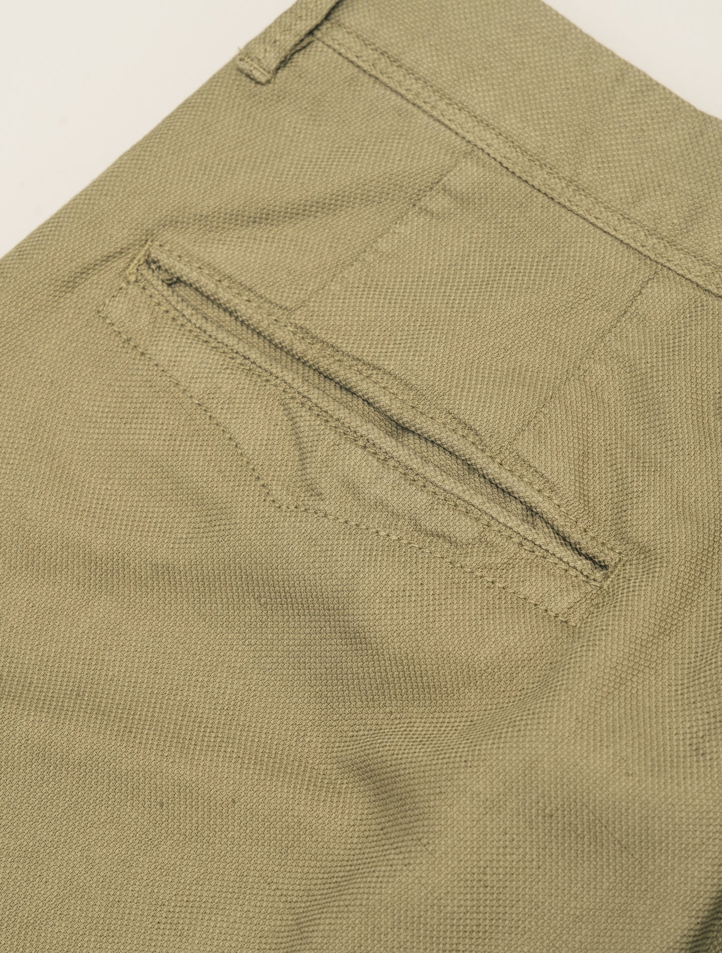 Slim Fit Cotton Linen Slacks Green Incotex Trousers 31