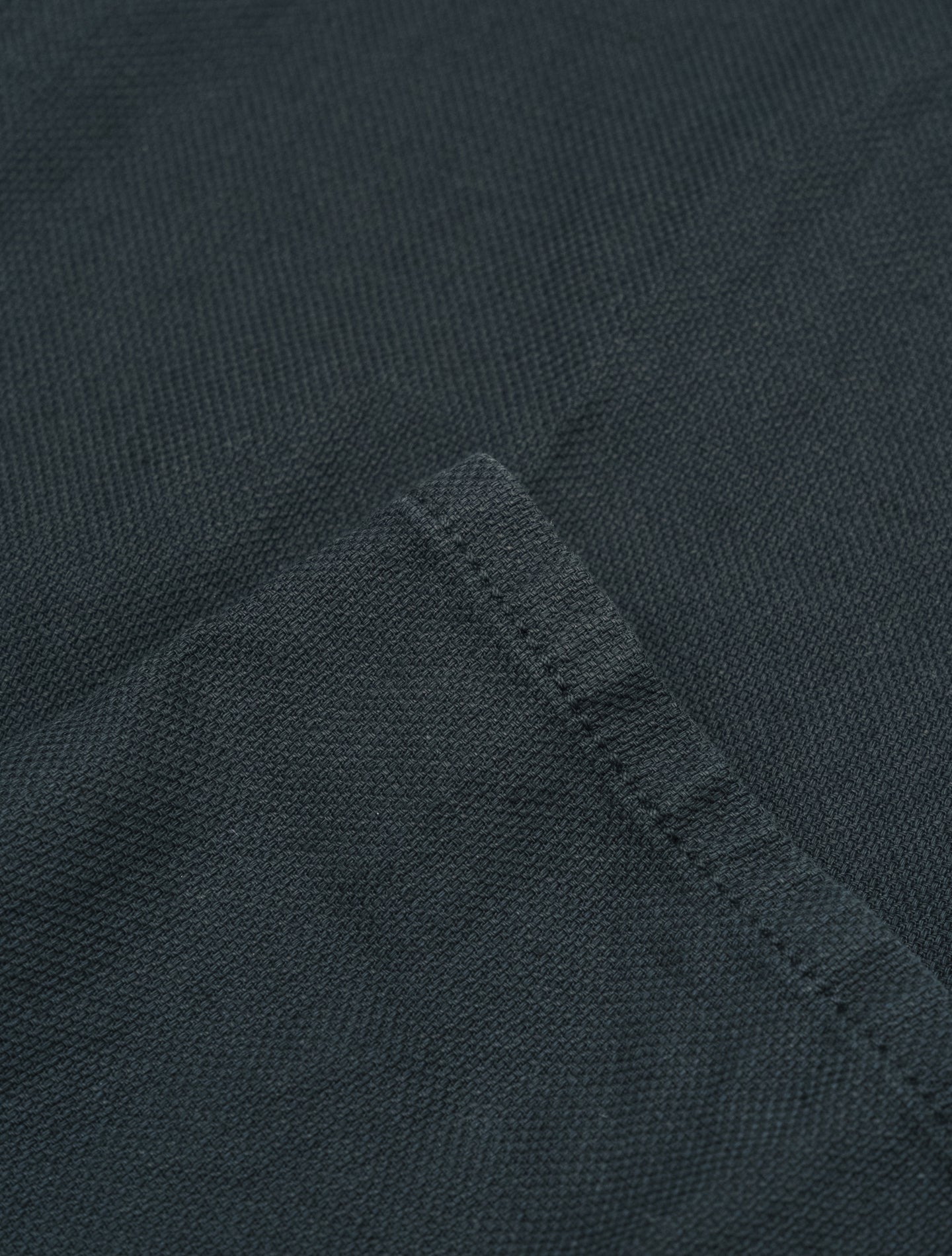 Slim Fit Cotton Linen Slacks Navy Incotex Trousers 31