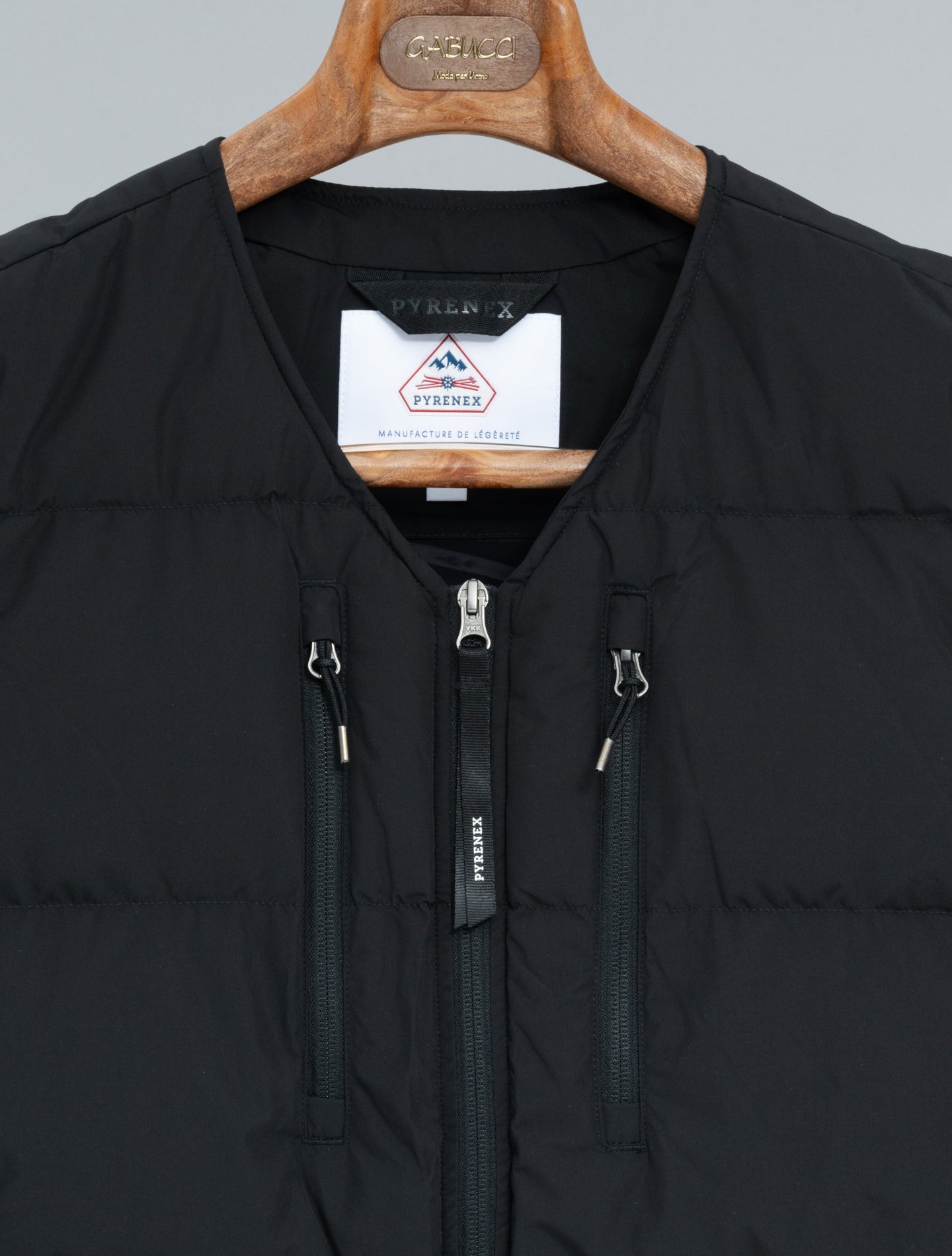 Solace Lightweight Down Vest Black Pyrenex Outerwear M