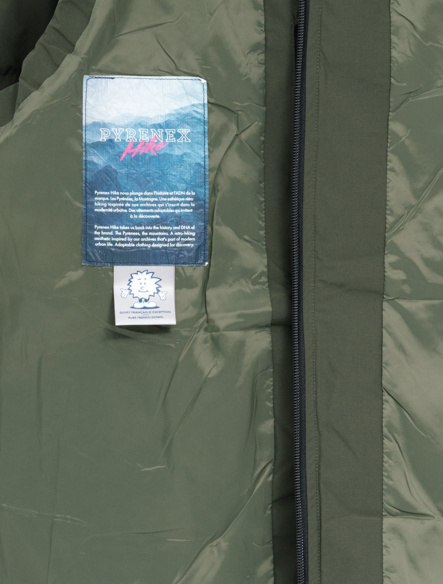 Solace Lightweight Down Vest Deep Khaki Pyrenex Outerwear M