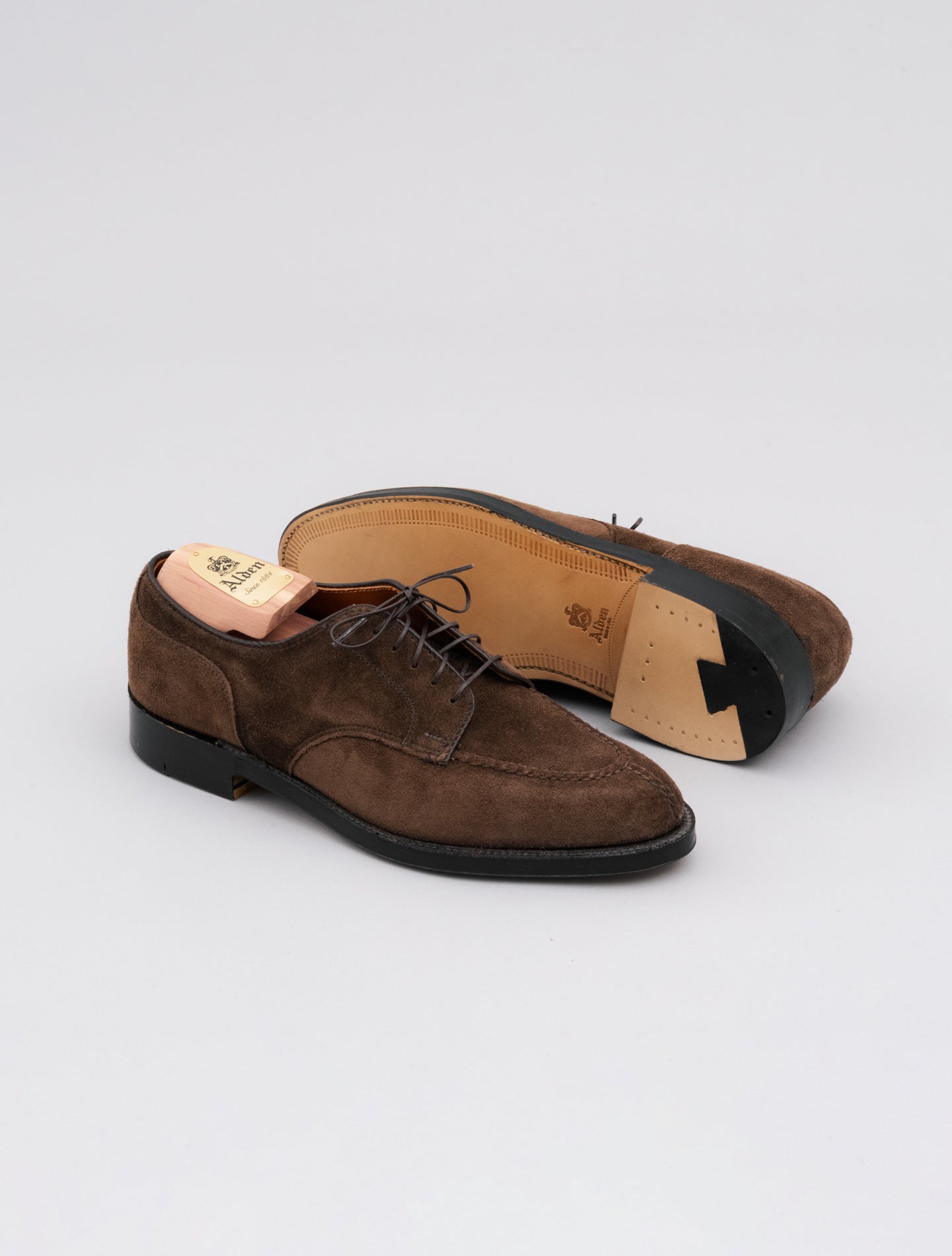 Split Toe Suede Humus Alden Shoes US 6,5