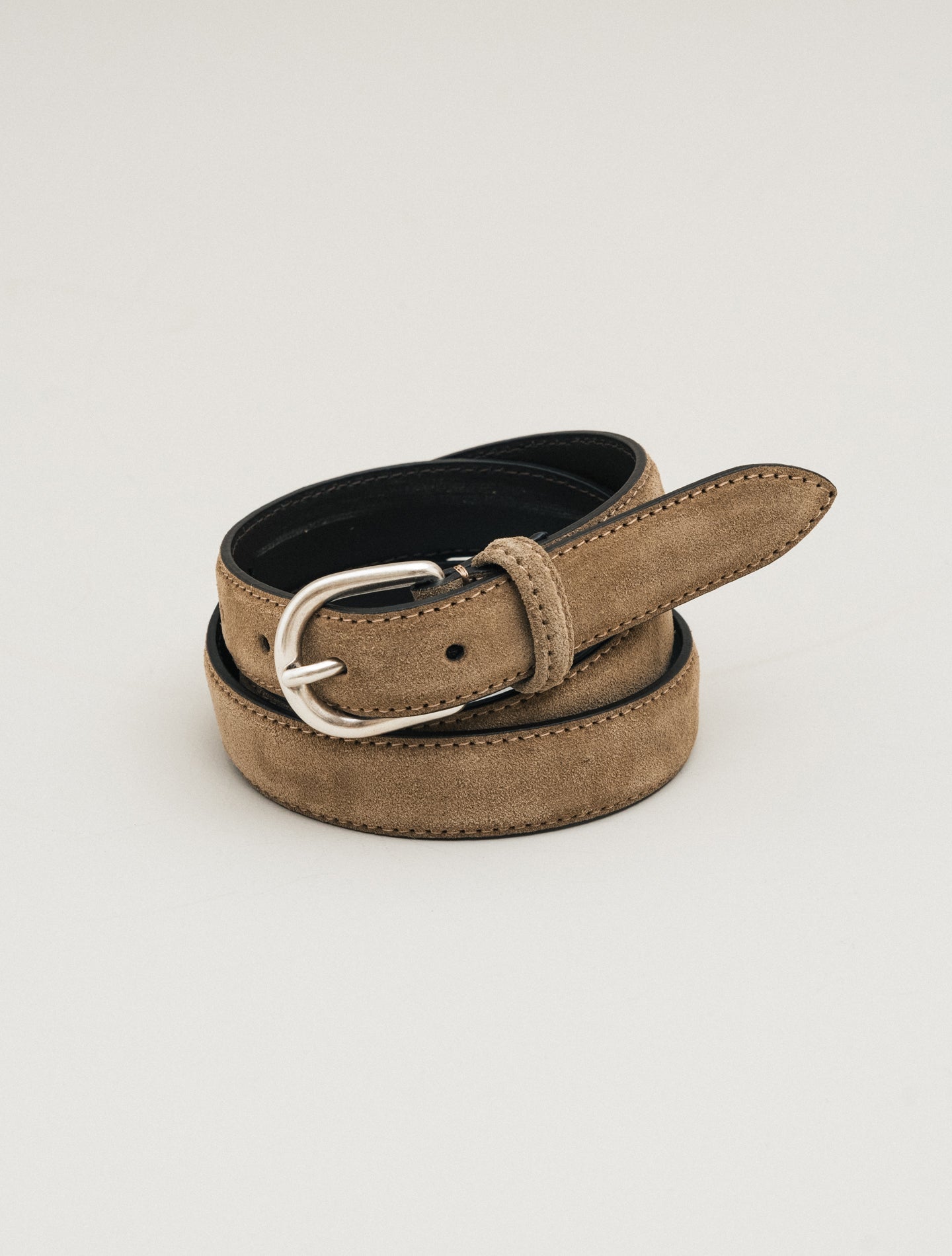 Suede Belt Beige Anderson's Belts 85