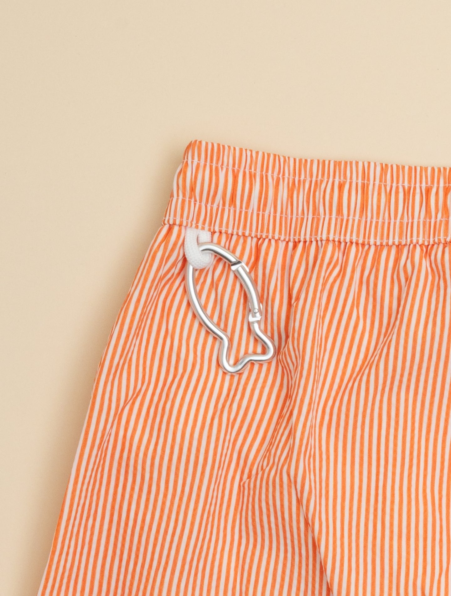 Swim Trunk Madeira Sakar Stripe Swimtrunks Orange Fedeli Swimwear M