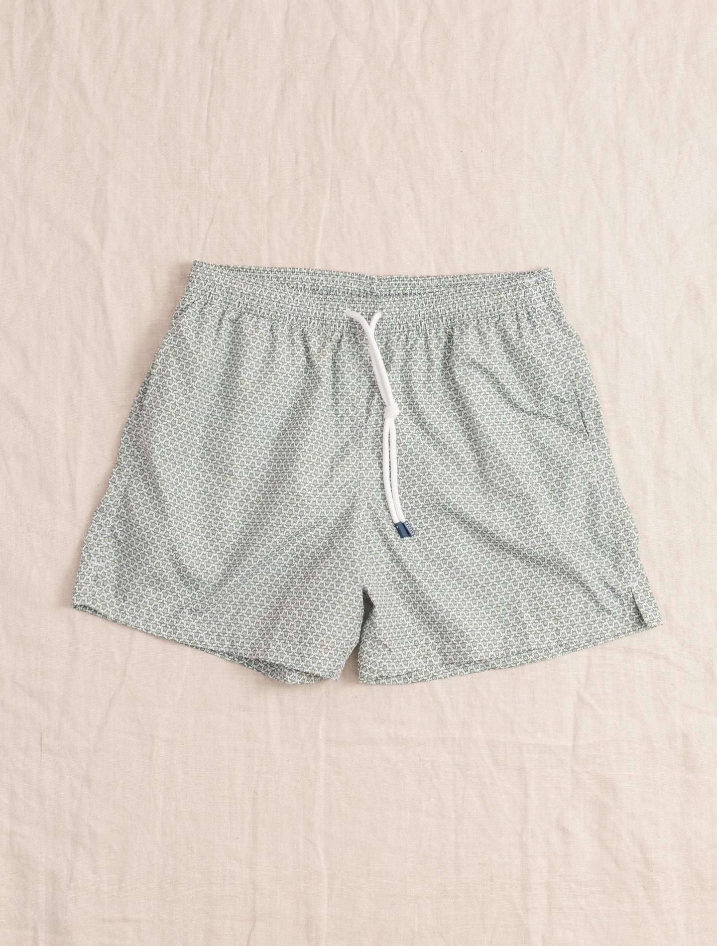 Swim Trunks Madeira Airstop Stamp Green Turtle Fedeli Swimwear S