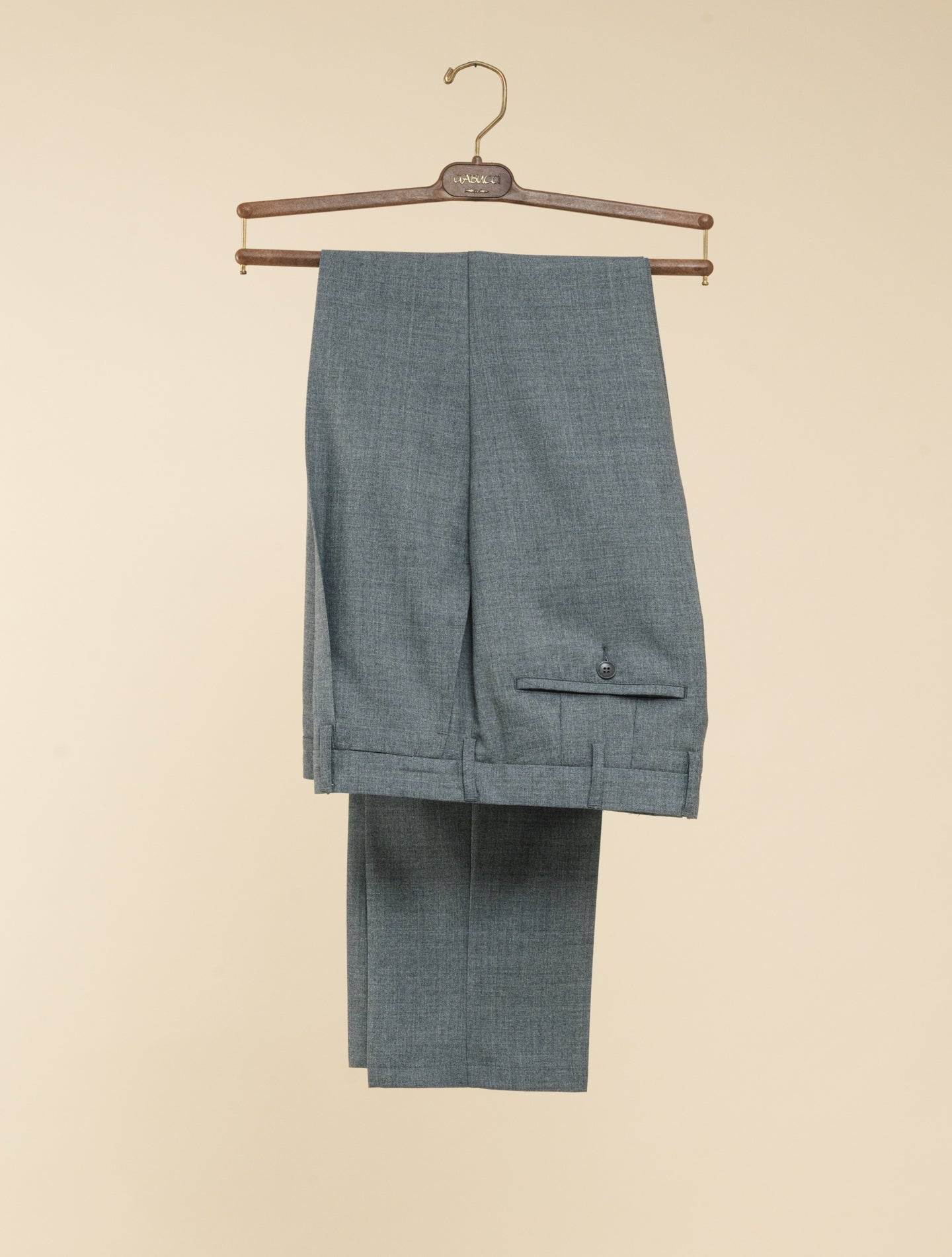 Tropical Wool Lose Fit Trousers Grey Incotex Trousers 46