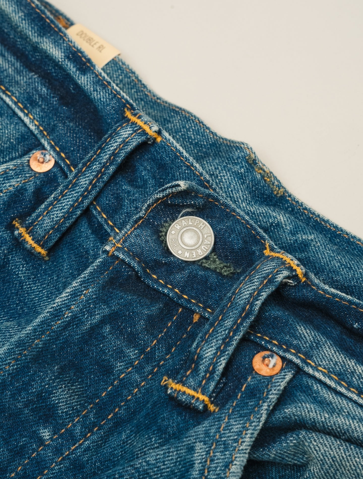 Vintage 5 - Pocket Jean Grandfalls Wash RRL Jeans 30