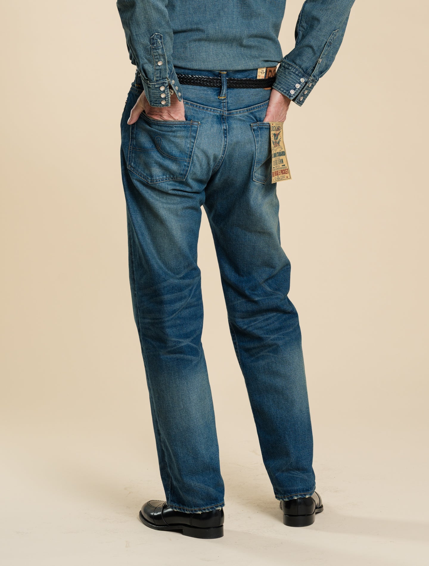 Vintage 5 - Pocket Jean Grandfalls Wash RRL Jeans 34/32