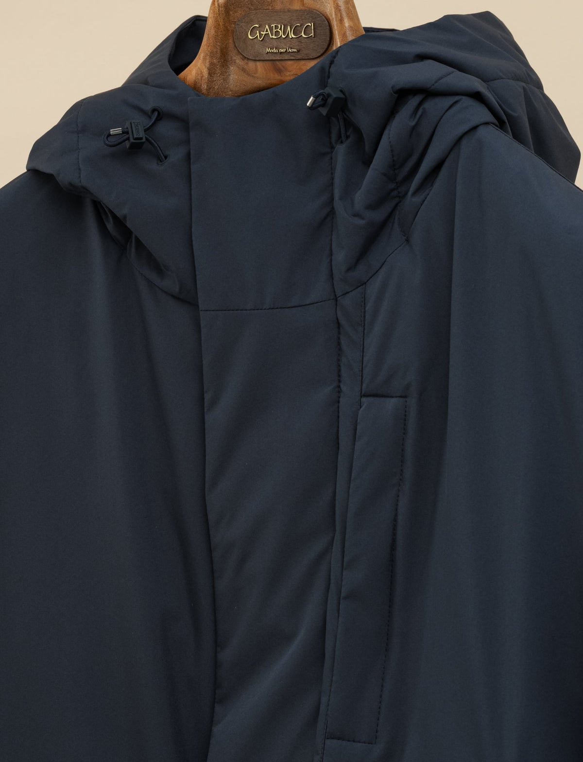 Water-repellent Down Parka Navy Herno Outerwear 48