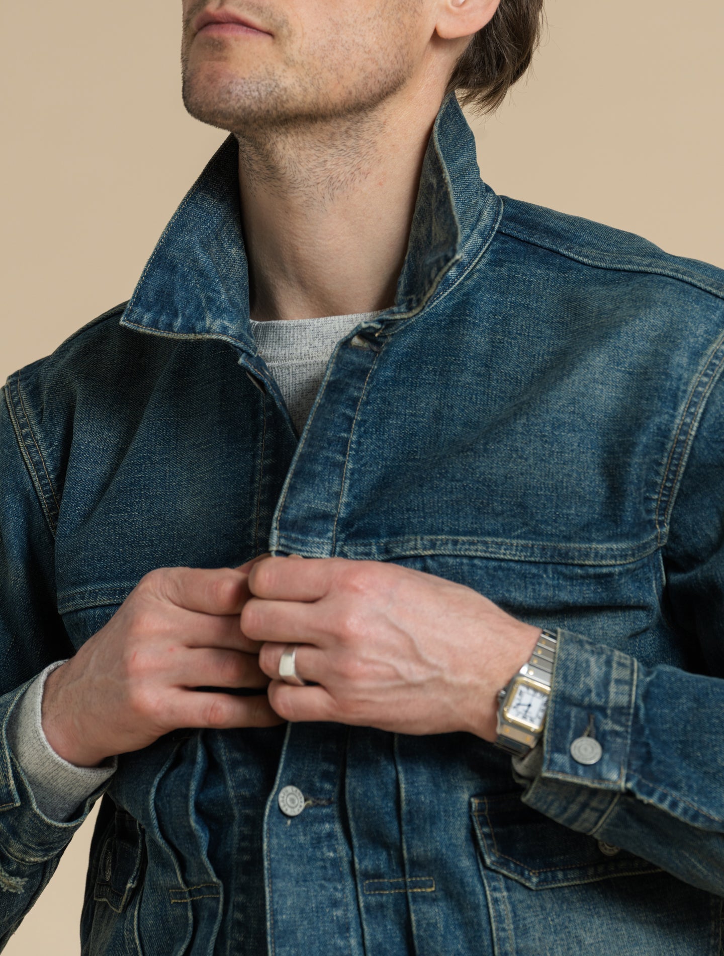 Double RL Denim Trucker Jacket | Heritage Craftsmanship | Gabucci