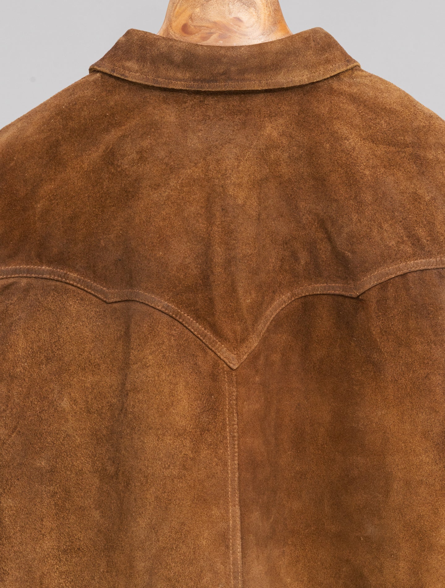 Willett Roughout Suede Western Shirt Jacket Brown RRL Overshirts M