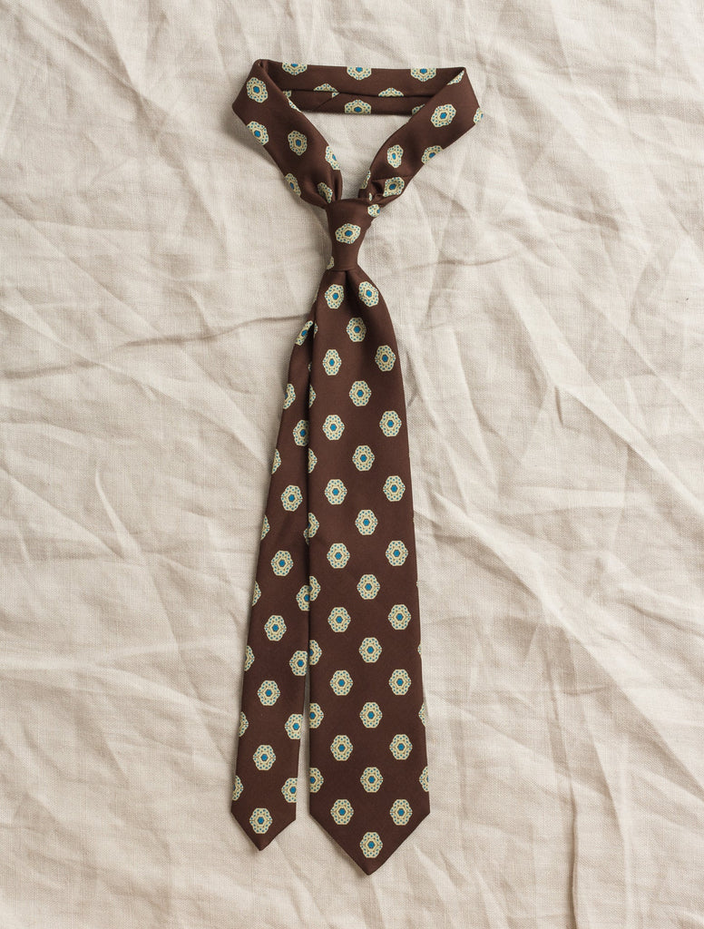 Archivio 1971 Tie Brown Gabucci