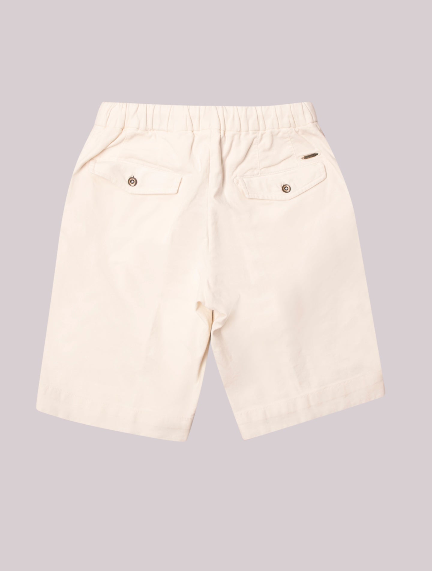 Cotton Regular Fit Drawstring Shorts White Incotex Trousers 29