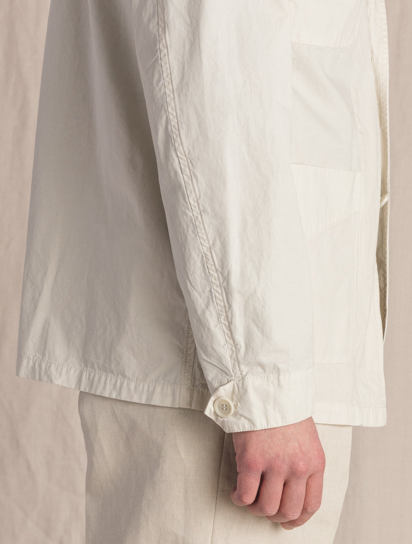 Fandango Cotton Jacket Off White Aspesi Jackets S