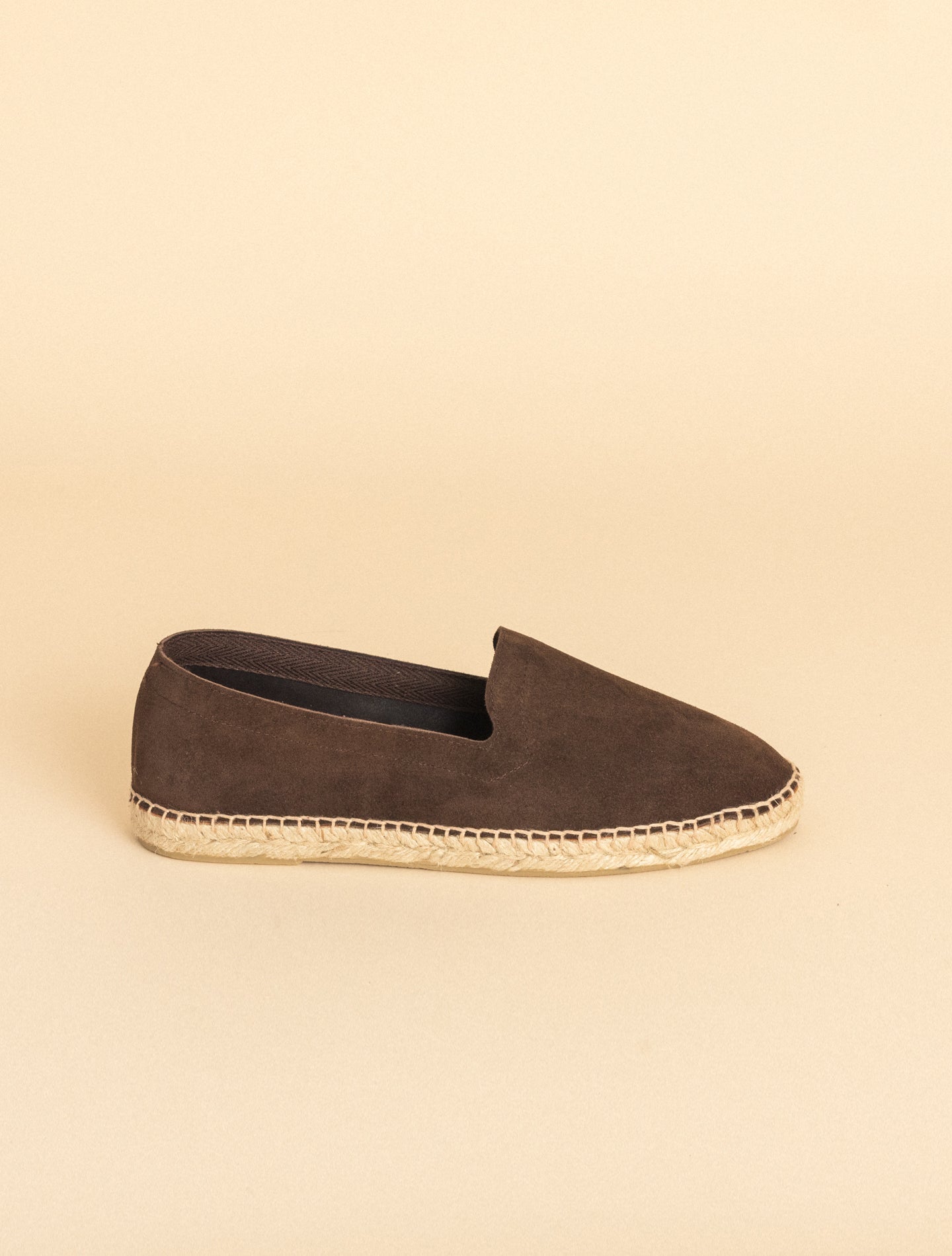Handmade Suede Espadrilles Dark Brown The Resort Co Espadrilles 40