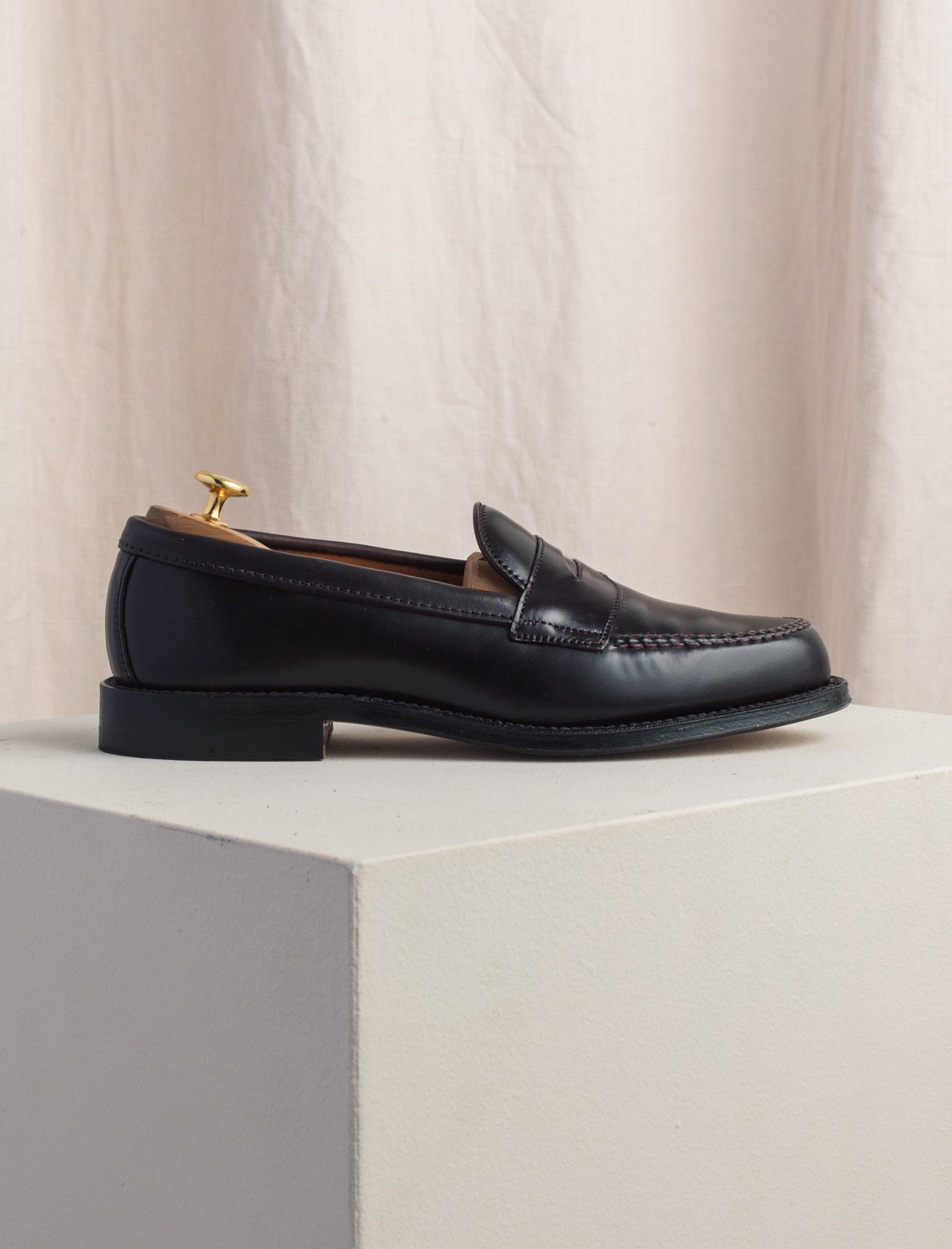 LHS Penny Loafer Cordovan Col. 8 Alden Loafers US 6,5