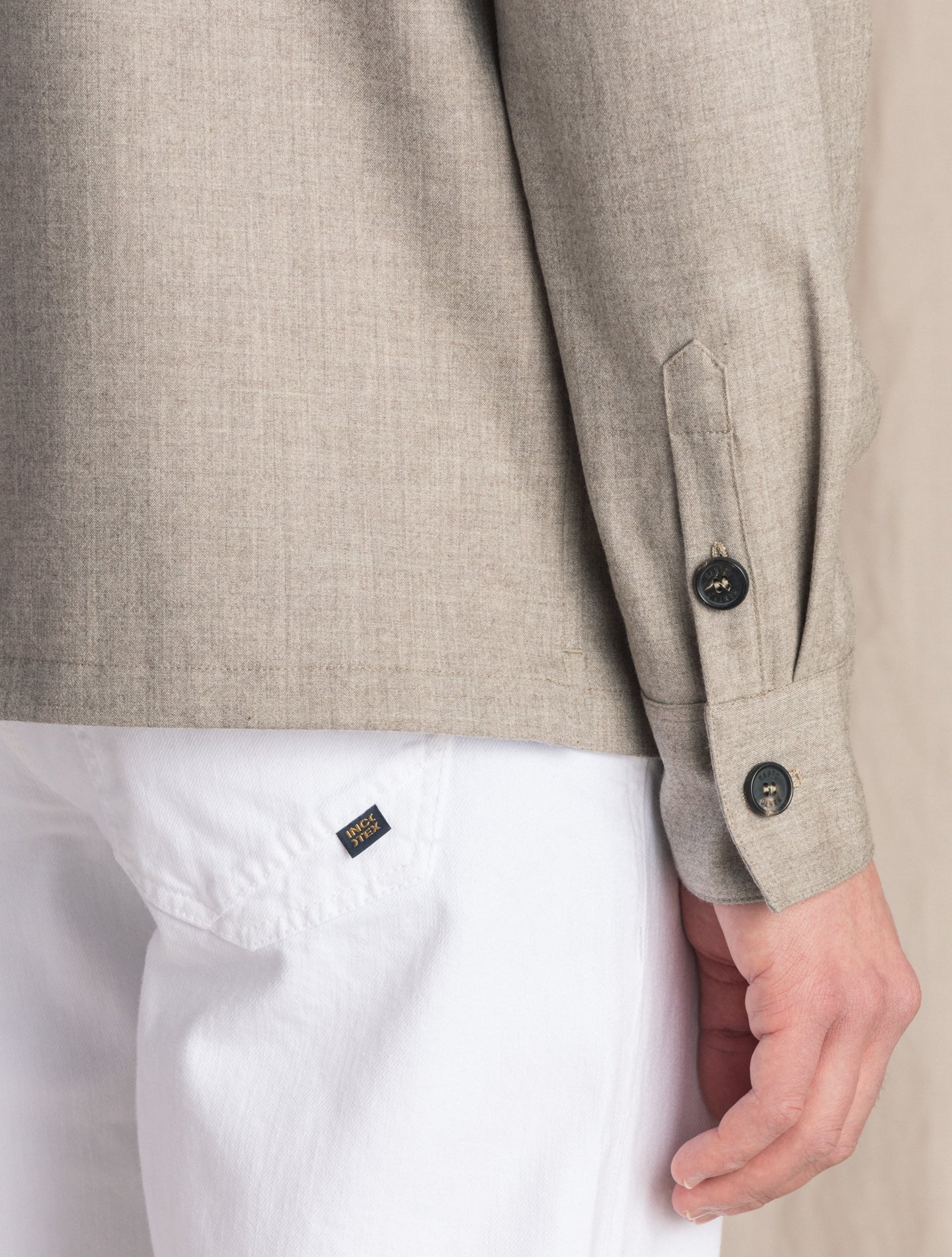 Light Weight Cashmere Jacket Natural Manto Jackets 46
