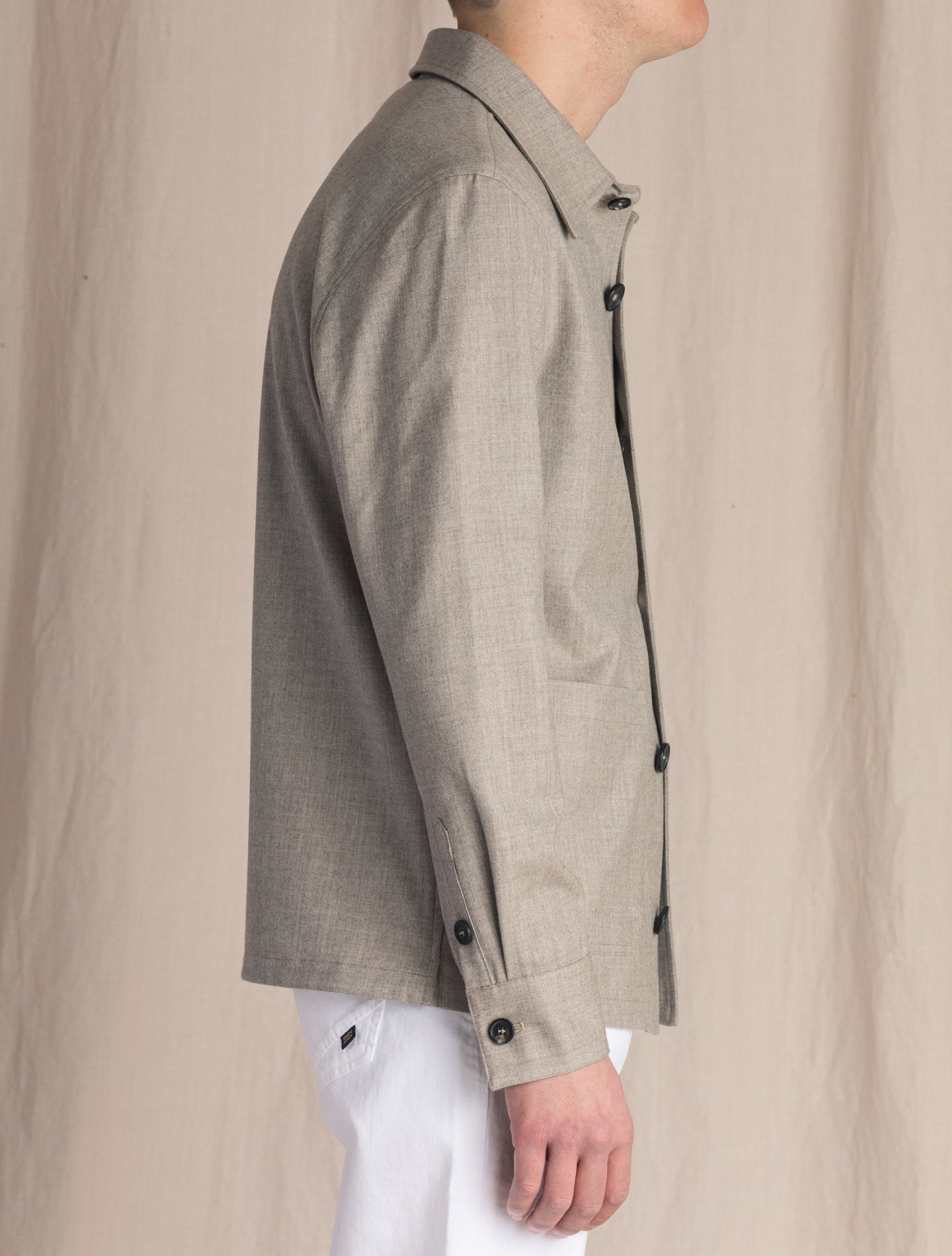 Light Weight Cashmere Jacket Natural Manto Jackets 46