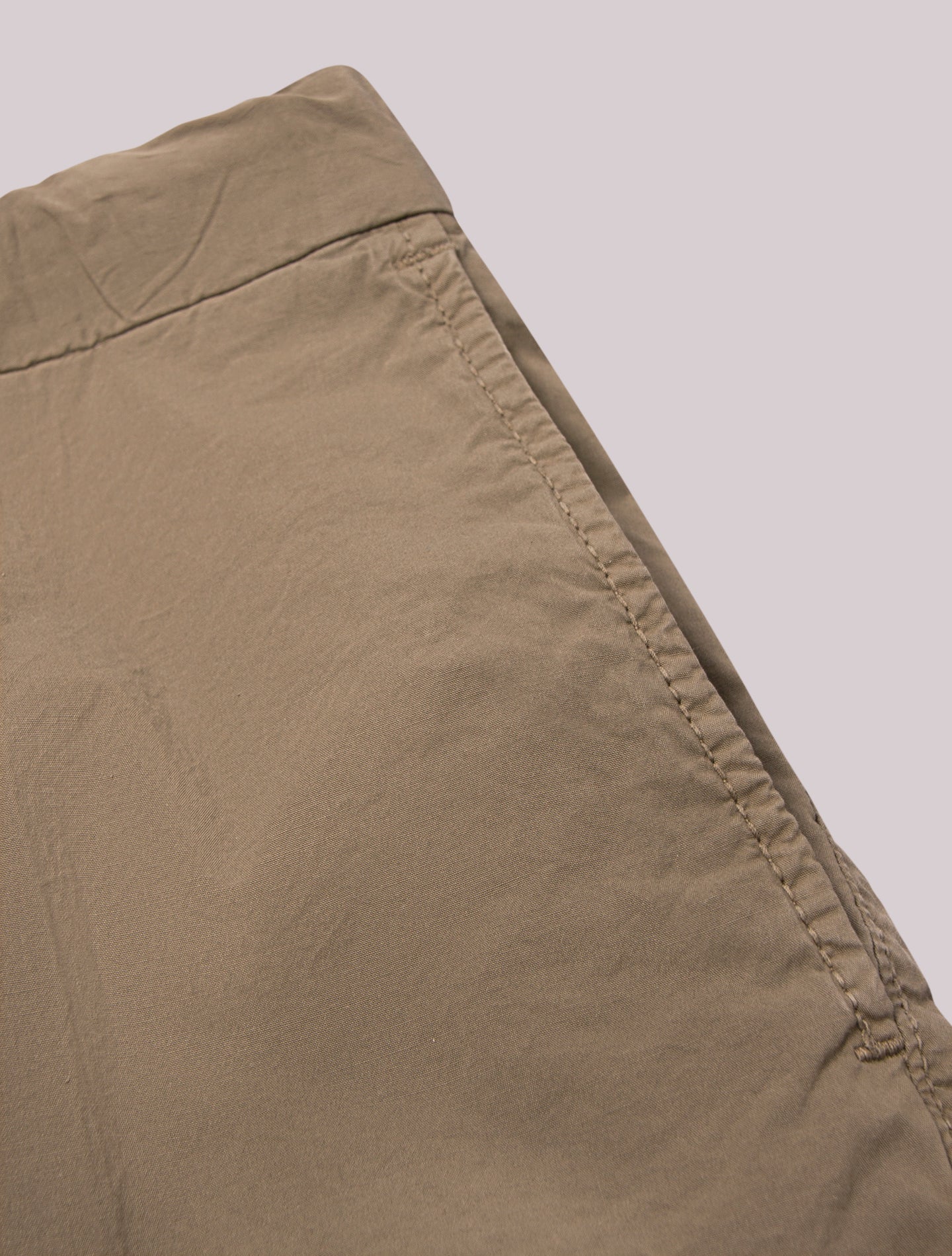 Light Weight Cotton Drawsting Shorts Green Incotex Shorts 30