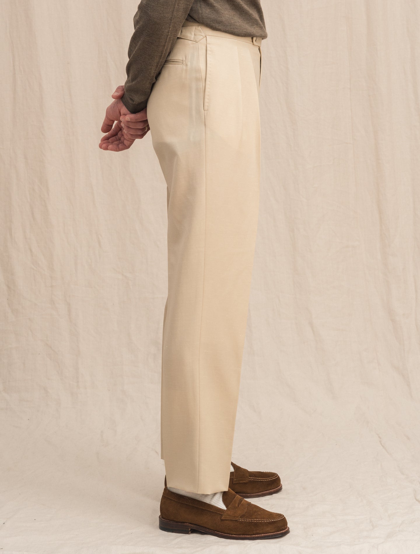 New York Trouser Beige Rota Trousers 46