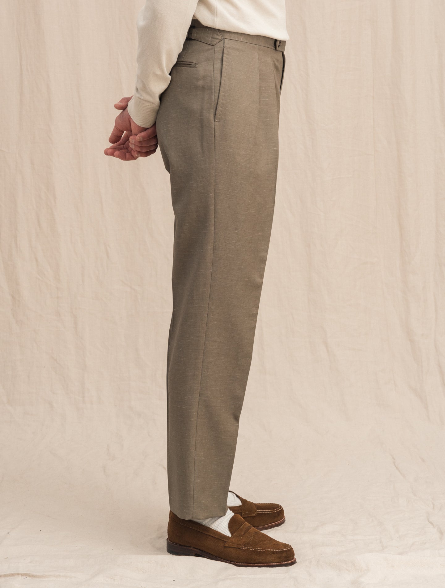 New York Trouser Light Taupe Rota Trousers 46