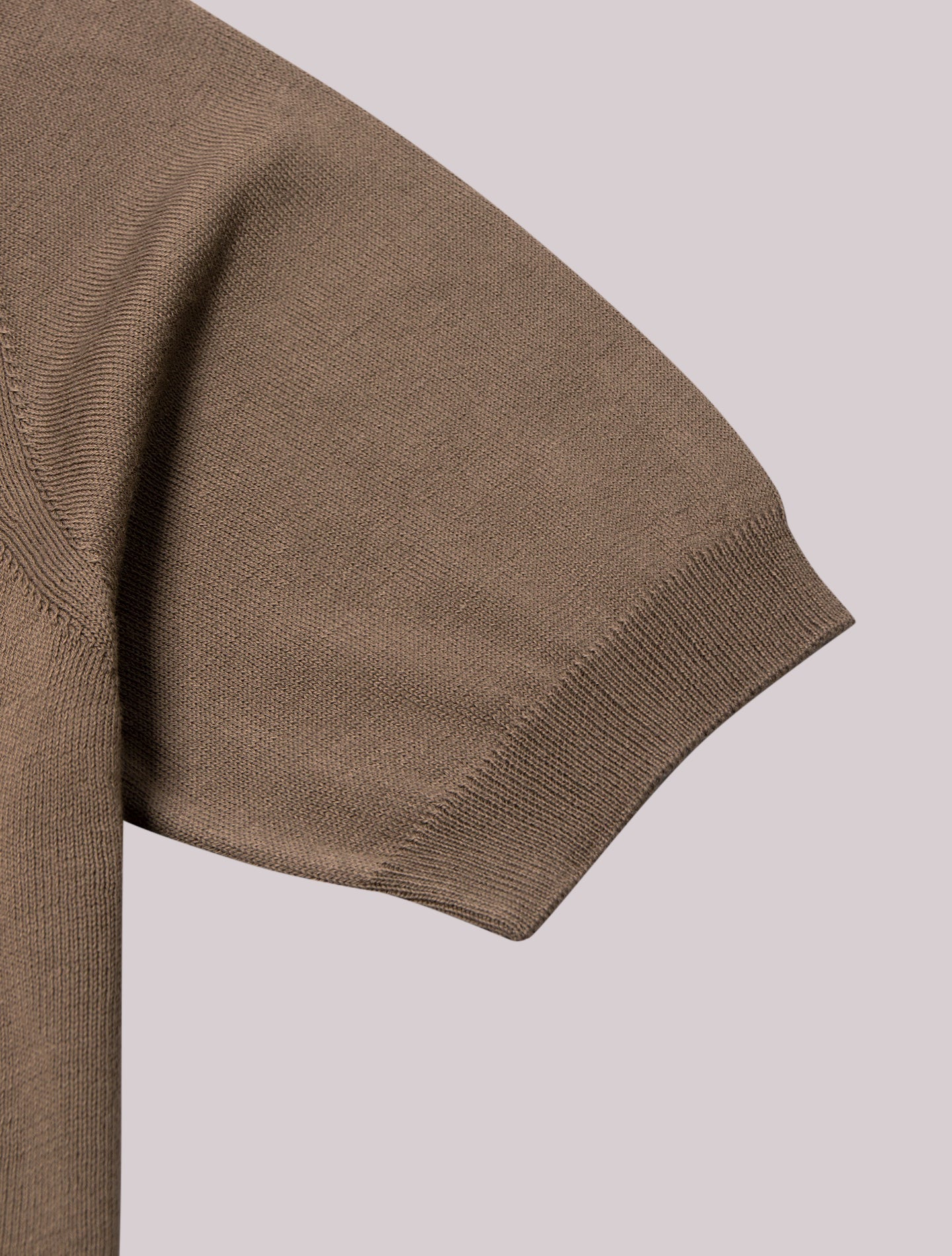 Short Sleeve Knitted Polo Shirt Military Morgano Polo shirts 46