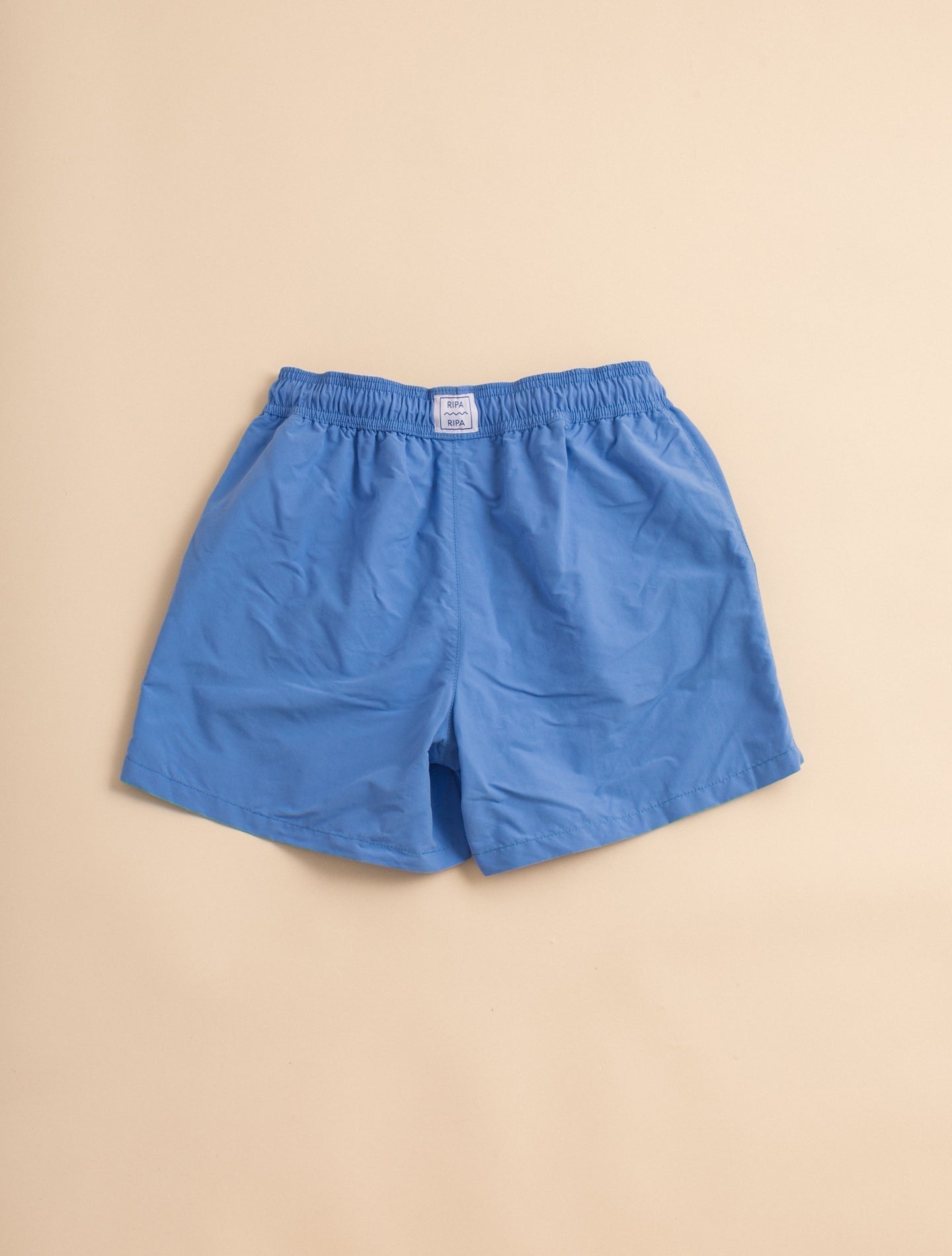 Swim Trunk One Tone Blue Ripa Ripa Swimwear S