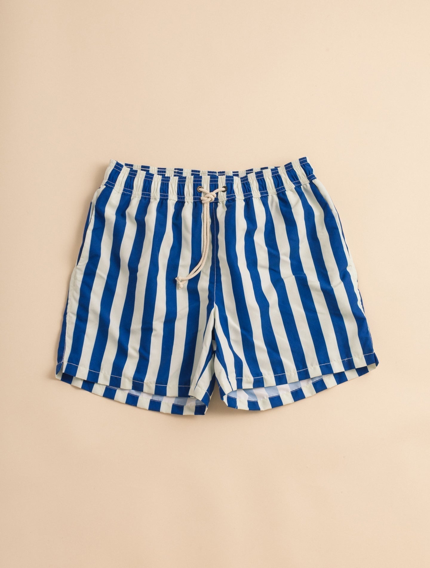 Swim Trunk Two Tone Blue White Ripa Ripa Swimwear S