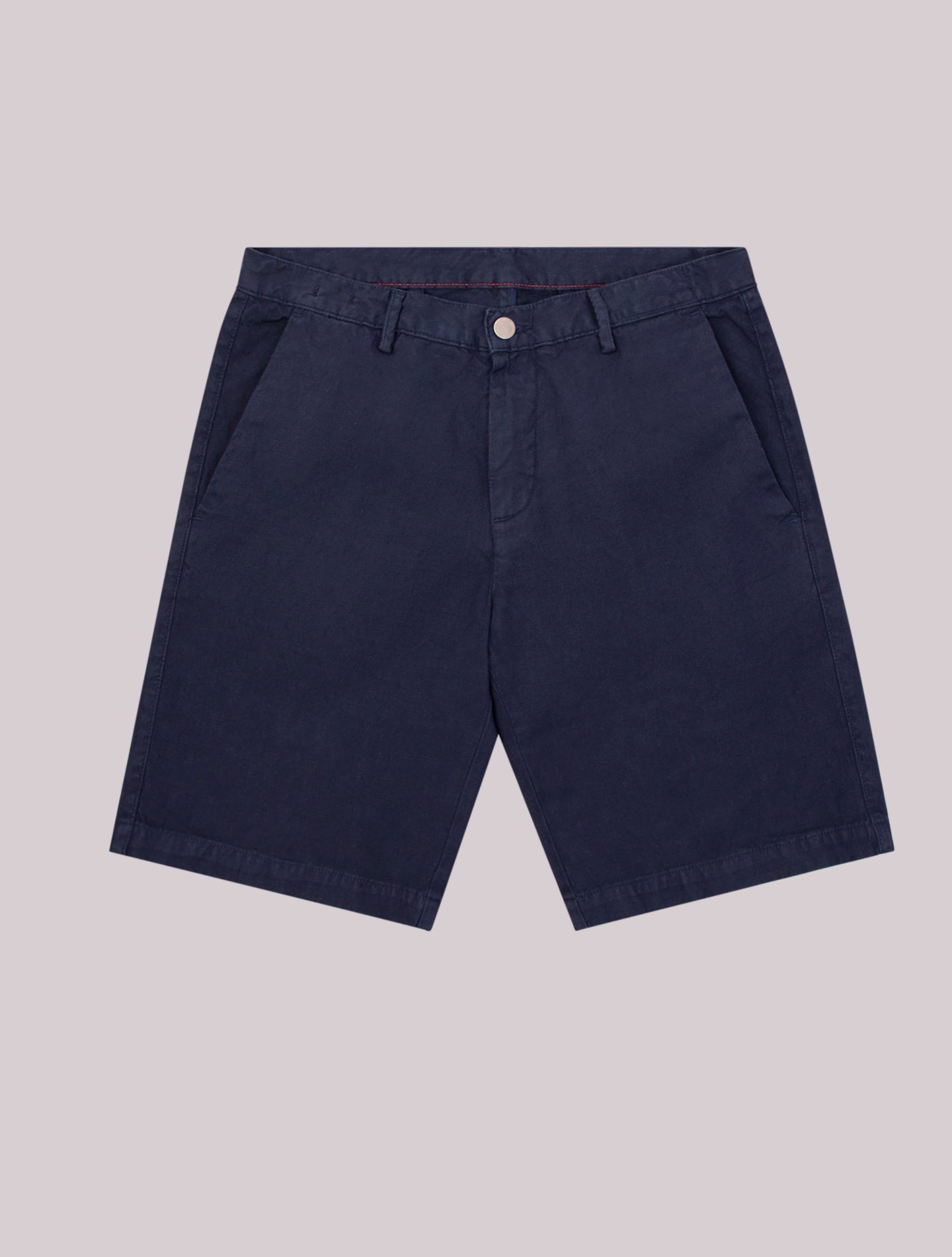 Vela Cotton Linen Shorts Navy Massimo Alba Trousers 46
