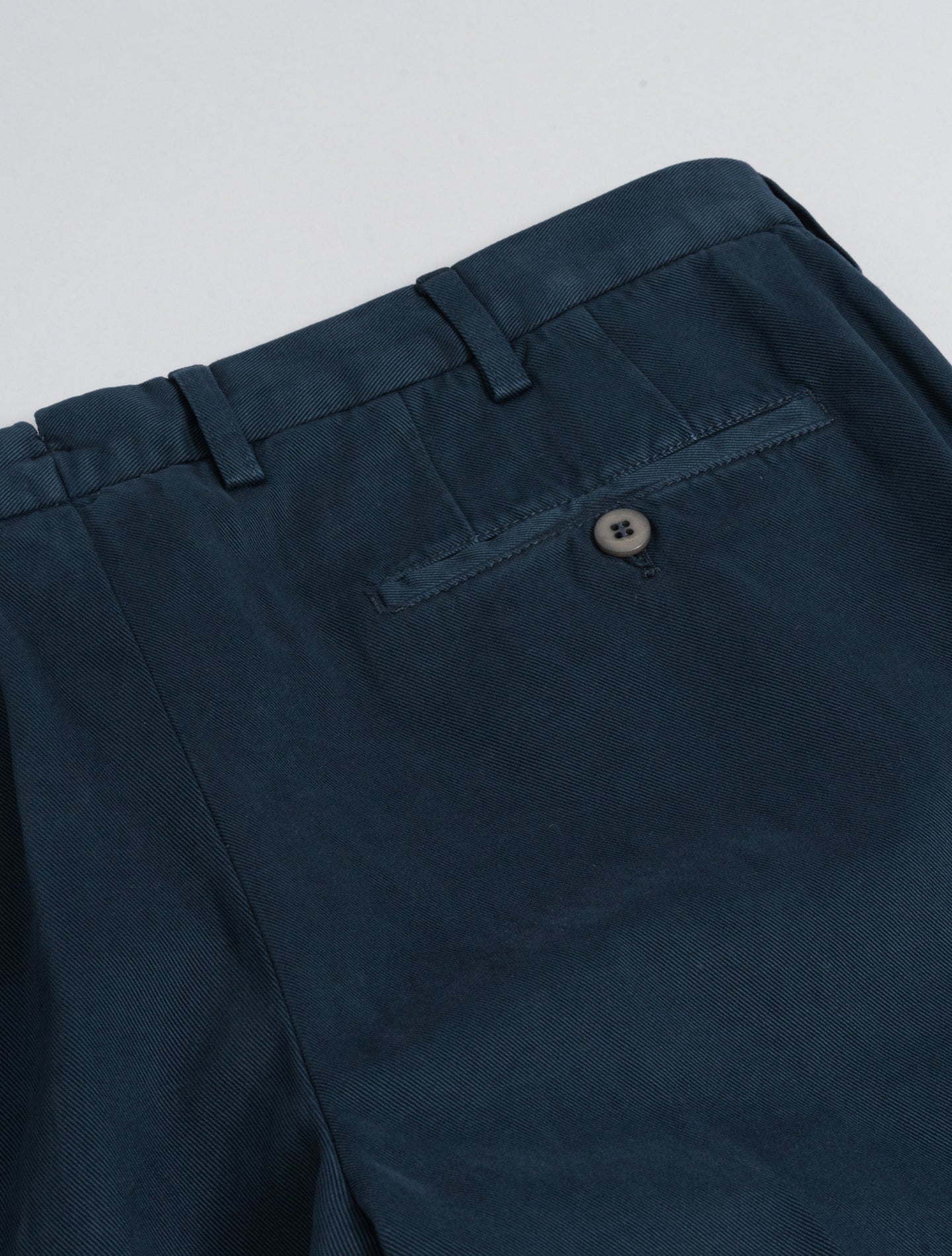 190 Cotton Cashmere Twill Trousers Navy Rota Trousers 48