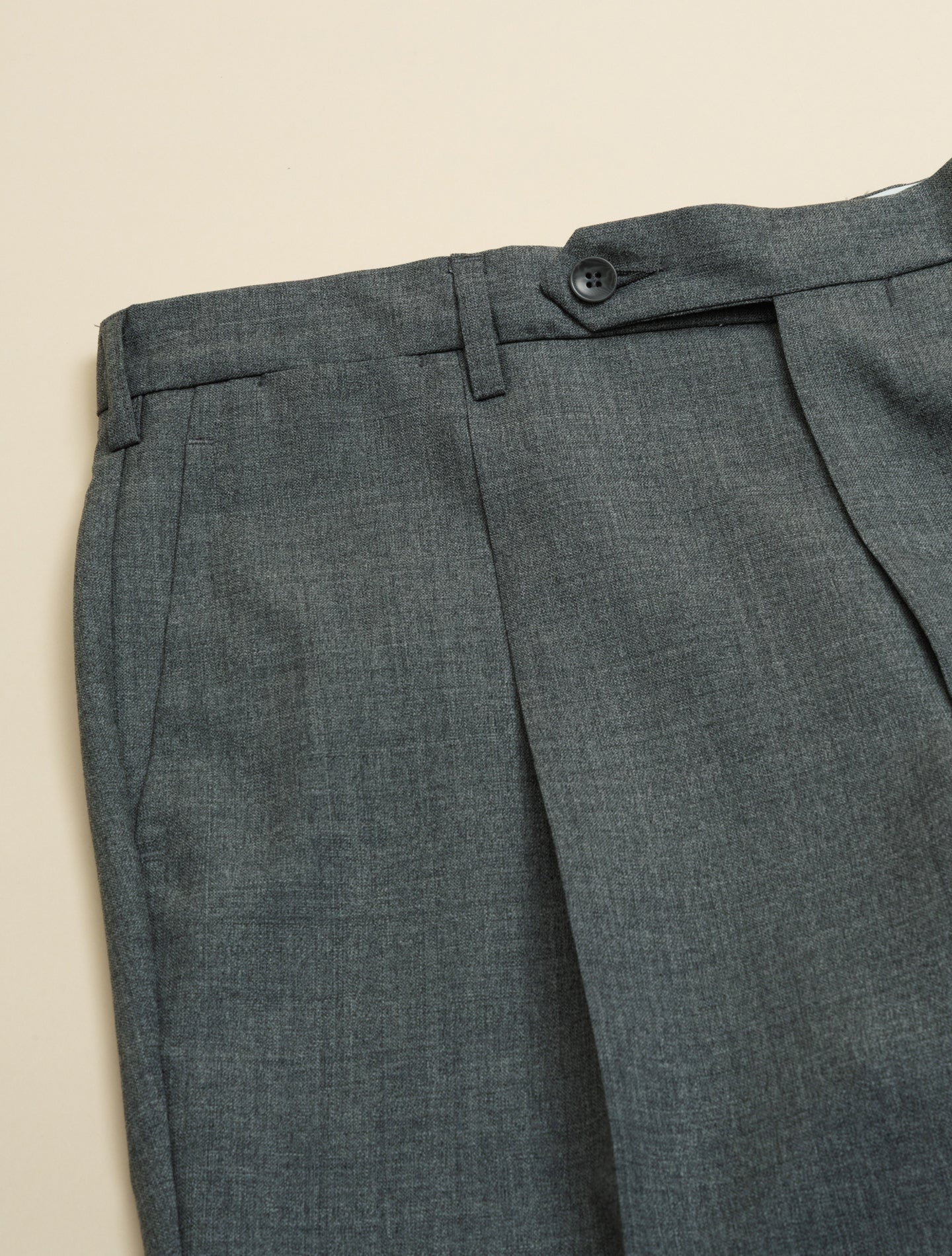 Rota 191 Fresco Wool Trousers Mid Grey | Gabucci