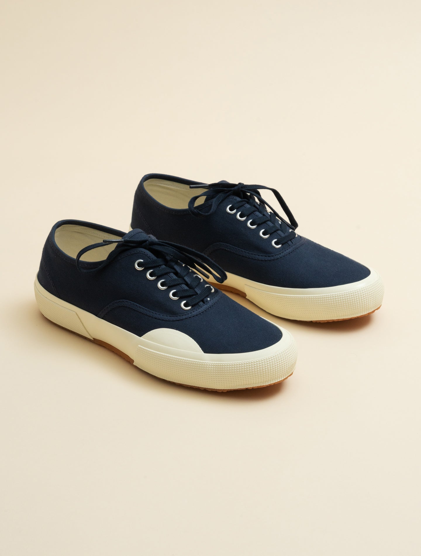 2430 Artifact Deck Canvas Sneaker Navy Superga Sneakers 40