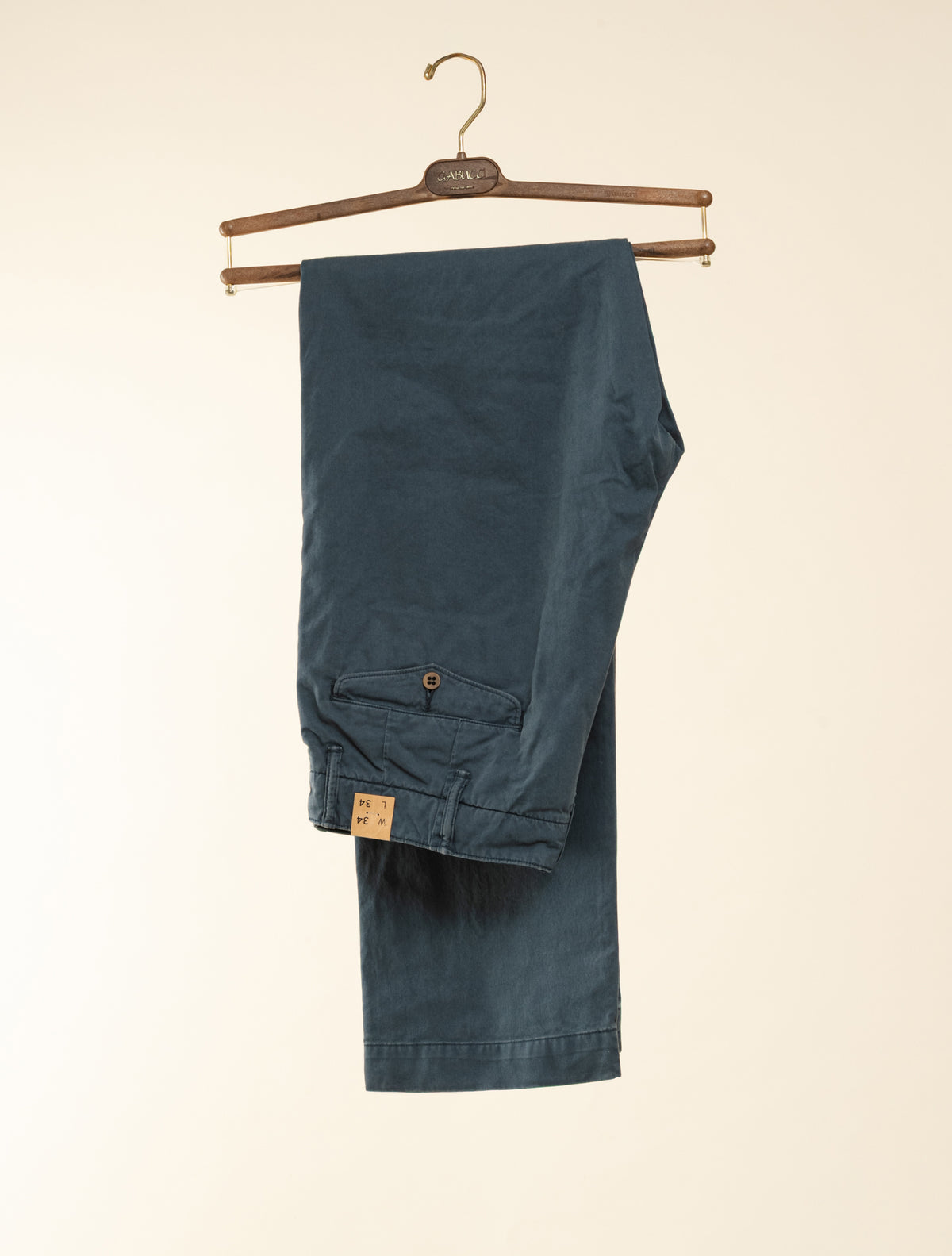 Chino-Offiziershose Marineblau