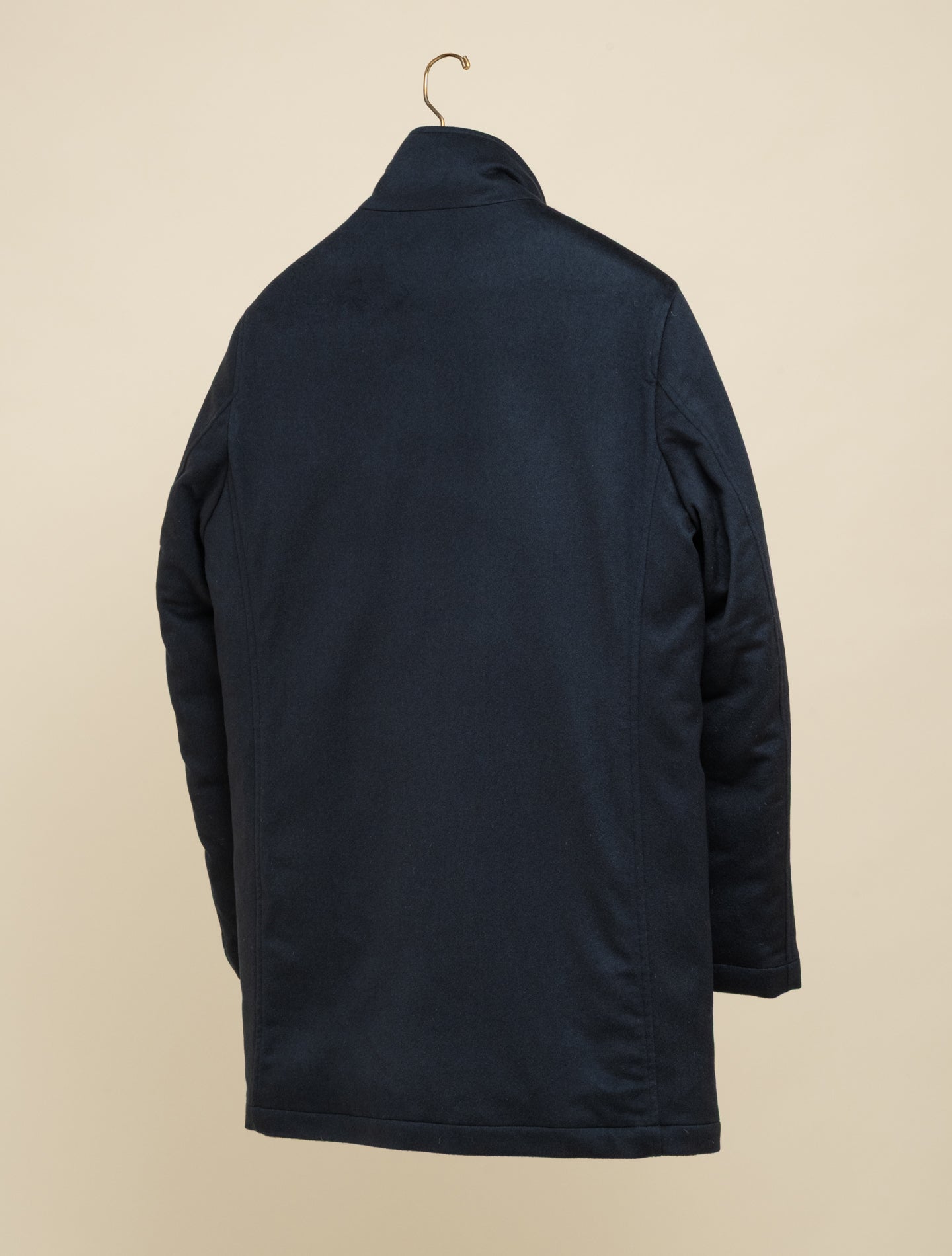 Cashmere Down Padded Jacket Navy