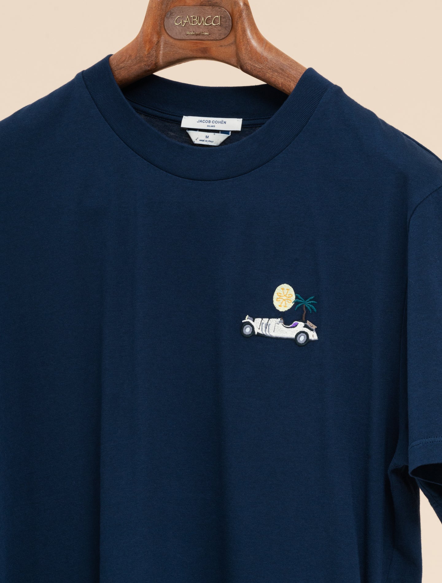 Cotton T-shirt Navy