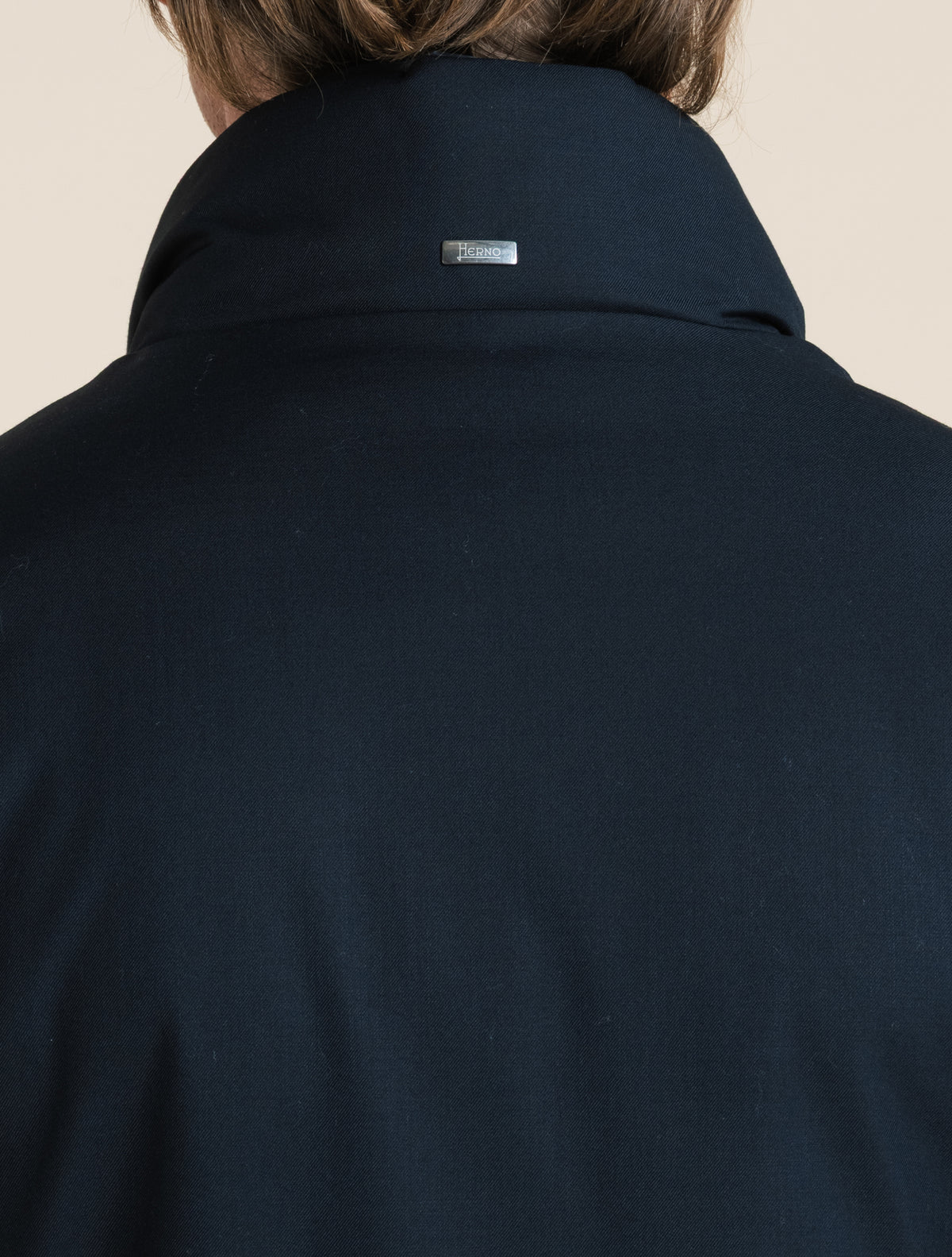 Ulta Light Gefütterter Kurzmantel Navy