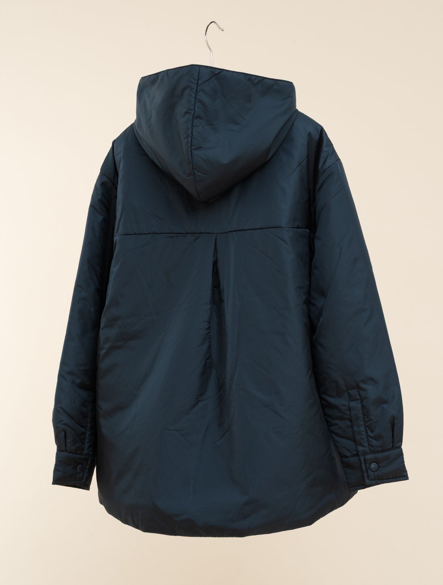 Beth Hooded Thermore Jacka Marinblå