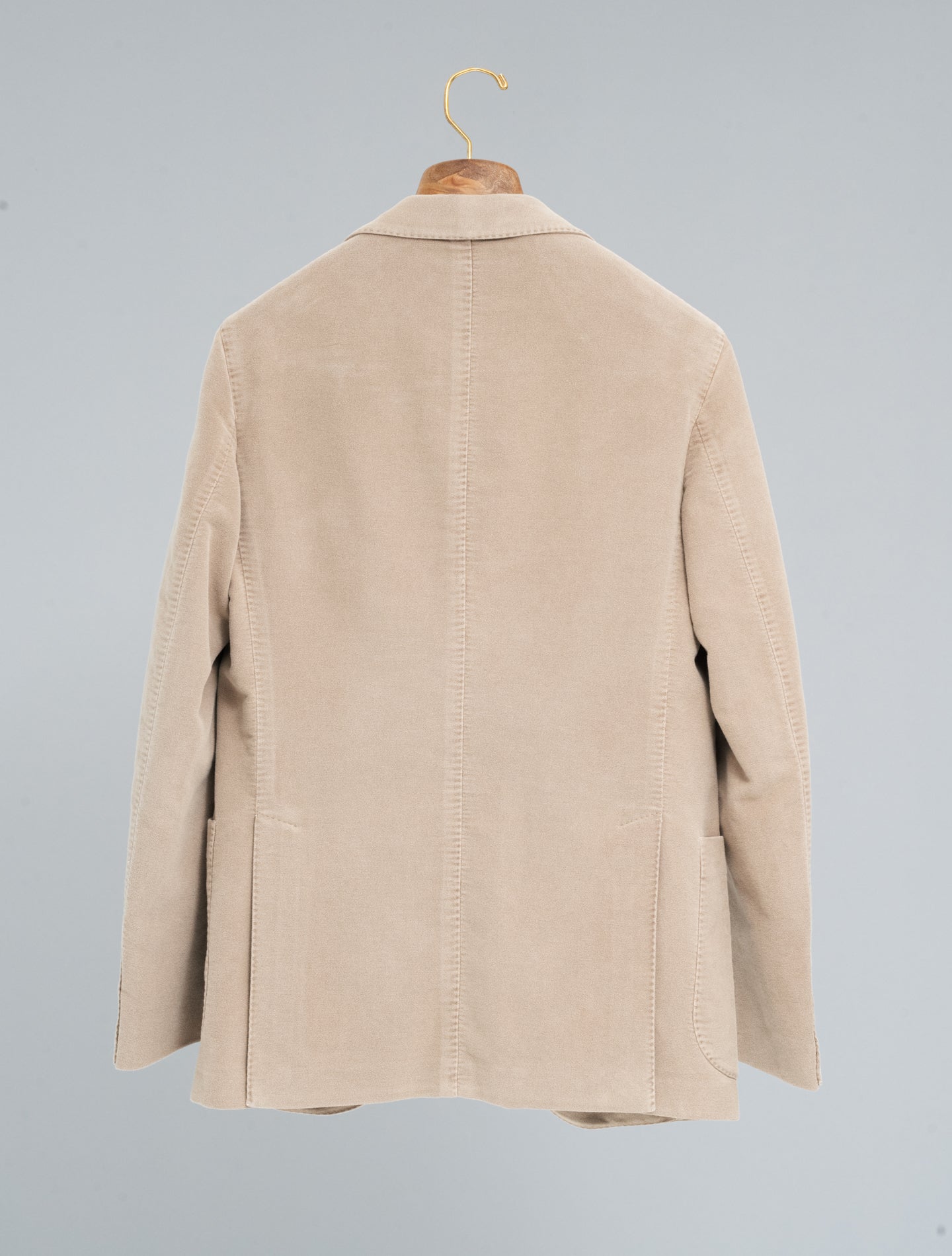 Art1 Single Breasted  Moleskin Jacket Sand